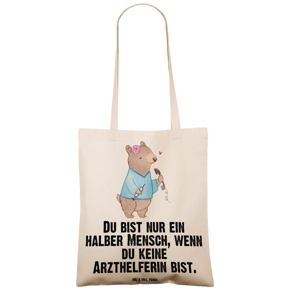 Tragetasche Arzthelferin mit Herz Beuteltasche, Beutel, Einkaufstasche, Jutebeutel, Stoffbeutel, Beruf, Ausbildung, Jubiläum, Abschied, Rente, Kollege, Kollegin, Geschenk, Schenken, Arbeitskollege, Mitarbeiter, Firma, Danke, Dankeschön, Arzthelferin, Medizinische Fachangestellte