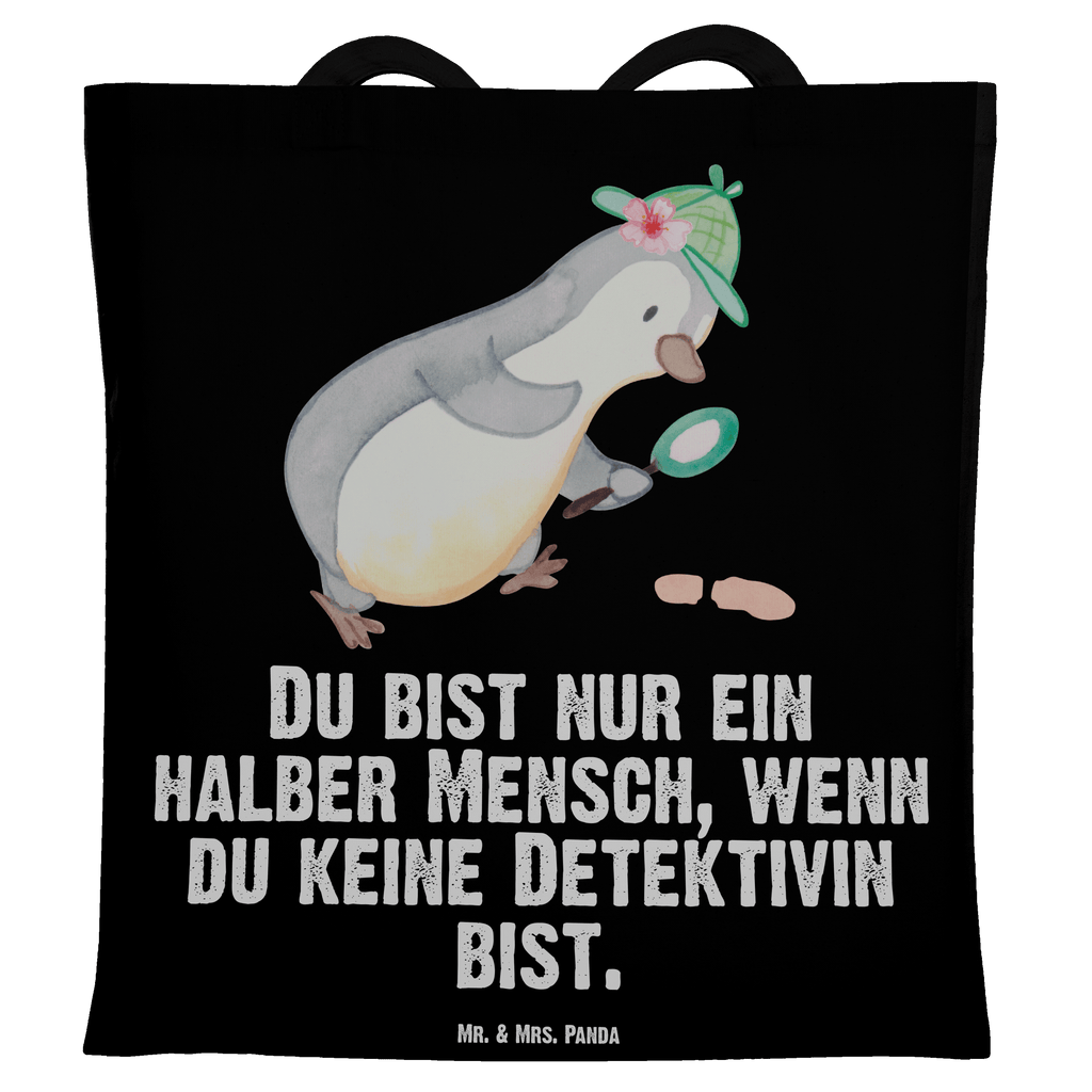 Tragetasche Detektivin mit Herz Beuteltasche, Beutel, Einkaufstasche, Jutebeutel, Stoffbeutel, Beruf, Ausbildung, Jubiläum, Abschied, Rente, Kollege, Kollegin, Geschenk, Schenken, Arbeitskollege, Mitarbeiter, Firma, Danke, Dankeschön, Detektivin, Ermittlerin, Agentin, Privatdetektei, Berufsdetektivin, Wirtschaftsdetektei, Detektivausbildung, Spurensuche