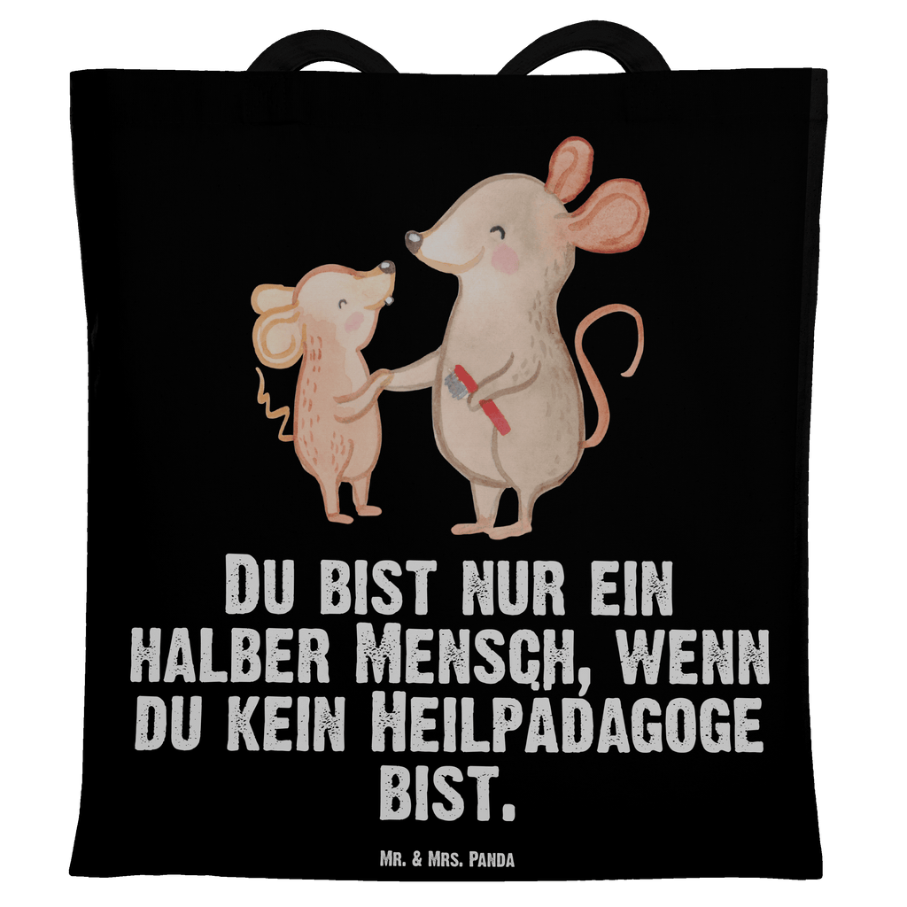 Tragetasche Heilpädagoge mit Herz Beuteltasche, Beutel, Einkaufstasche, Jutebeutel, Stoffbeutel, Beruf, Ausbildung, Jubiläum, Abschied, Rente, Kollege, Kollegin, Geschenk, Schenken, Arbeitskollege, Mitarbeiter, Firma, Danke, Dankeschön, Heilpädagoge, Heilpädagogik, Studium