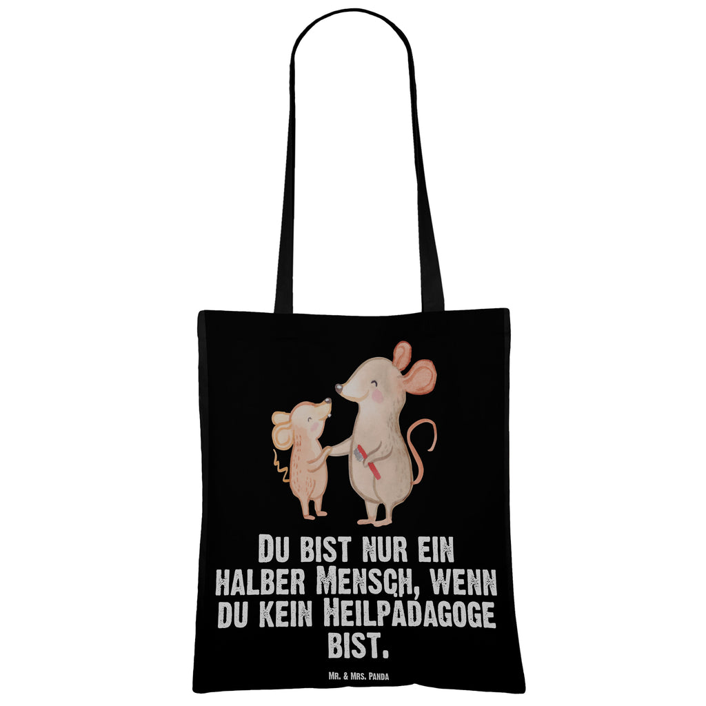 Tragetasche Heilpädagoge mit Herz Beuteltasche, Beutel, Einkaufstasche, Jutebeutel, Stoffbeutel, Beruf, Ausbildung, Jubiläum, Abschied, Rente, Kollege, Kollegin, Geschenk, Schenken, Arbeitskollege, Mitarbeiter, Firma, Danke, Dankeschön, Heilpädagoge, Heilpädagogik, Studium