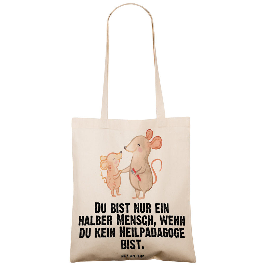 Tragetasche Heilpädagoge mit Herz Beuteltasche, Beutel, Einkaufstasche, Jutebeutel, Stoffbeutel, Beruf, Ausbildung, Jubiläum, Abschied, Rente, Kollege, Kollegin, Geschenk, Schenken, Arbeitskollege, Mitarbeiter, Firma, Danke, Dankeschön, Heilpädagoge, Heilpädagogik, Studium