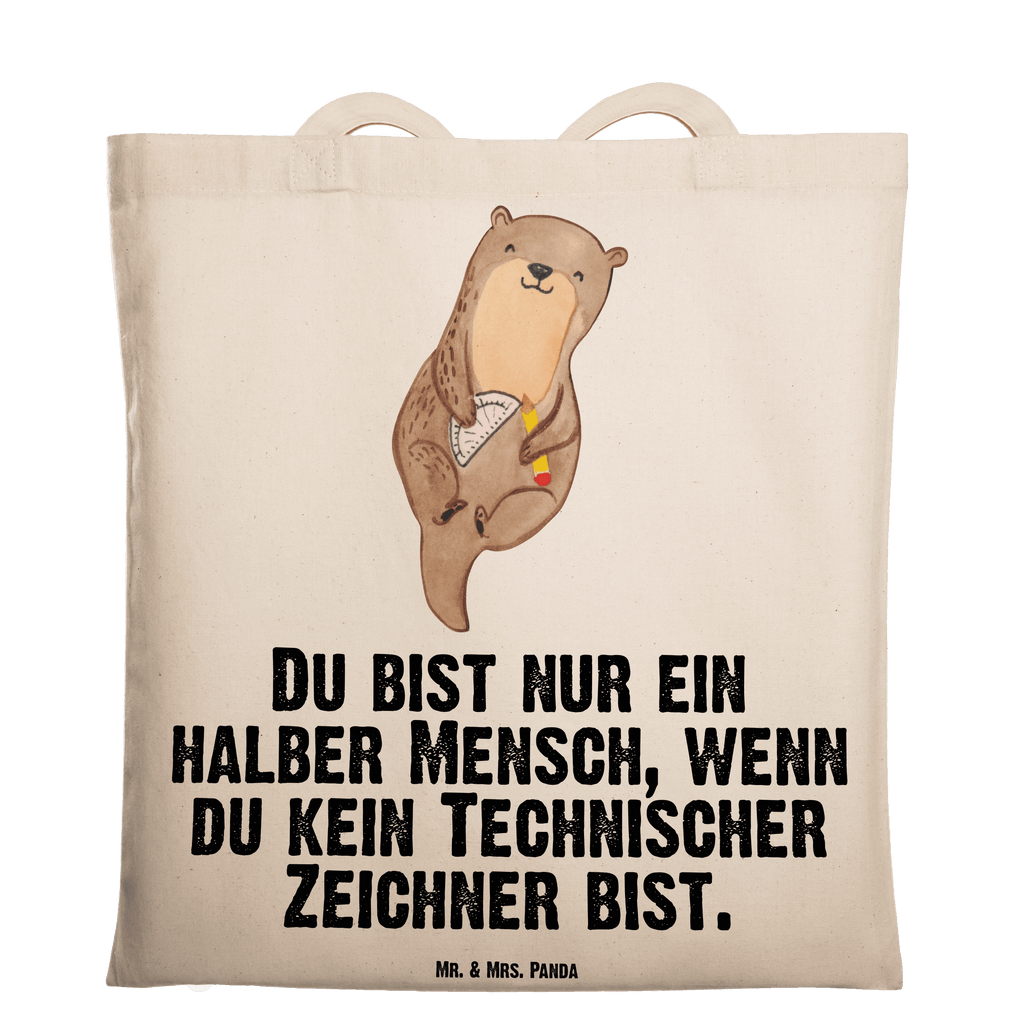 Tragetasche Technischer Zeichner mit Herz Beuteltasche, Beutel, Einkaufstasche, Jutebeutel, Stoffbeutel, Beruf, Ausbildung, Jubiläum, Abschied, Rente, Kollege, Kollegin, Geschenk, Schenken, Arbeitskollege, Mitarbeiter, Firma, Danke, Dankeschön