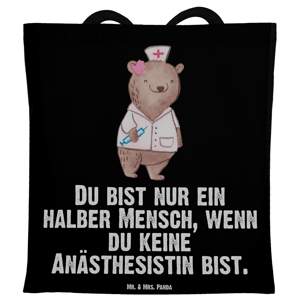 Tragetasche Anästhesistin mit Herz Beuteltasche, Beutel, Einkaufstasche, Jutebeutel, Stoffbeutel, Beruf, Ausbildung, Jubiläum, Abschied, Rente, Kollege, Kollegin, Geschenk, Schenken, Arbeitskollege, Mitarbeiter, Firma, Danke, Dankeschön, Anästhesistin, Narkoseärztin, Anästhesie, Krankenhaus, Studium