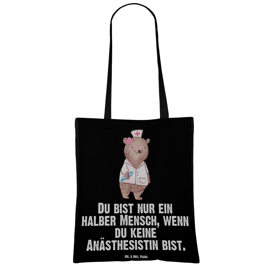 Tragetasche Anästhesistin mit Herz Beuteltasche, Beutel, Einkaufstasche, Jutebeutel, Stoffbeutel, Beruf, Ausbildung, Jubiläum, Abschied, Rente, Kollege, Kollegin, Geschenk, Schenken, Arbeitskollege, Mitarbeiter, Firma, Danke, Dankeschön, Anästhesistin, Narkoseärztin, Anästhesie, Krankenhaus, Studium