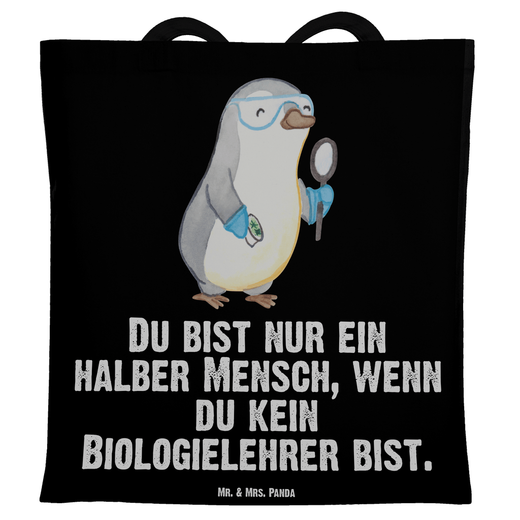 Tragetasche Biologielehrer mit Herz Beuteltasche, Beutel, Einkaufstasche, Jutebeutel, Stoffbeutel, Beruf, Ausbildung, Jubiläum, Abschied, Rente, Kollege, Kollegin, Geschenk, Schenken, Arbeitskollege, Mitarbeiter, Firma, Danke, Dankeschön, Biologielehrer, Biolehrer, Biounterricht, Biologie, Schule, Grundschule