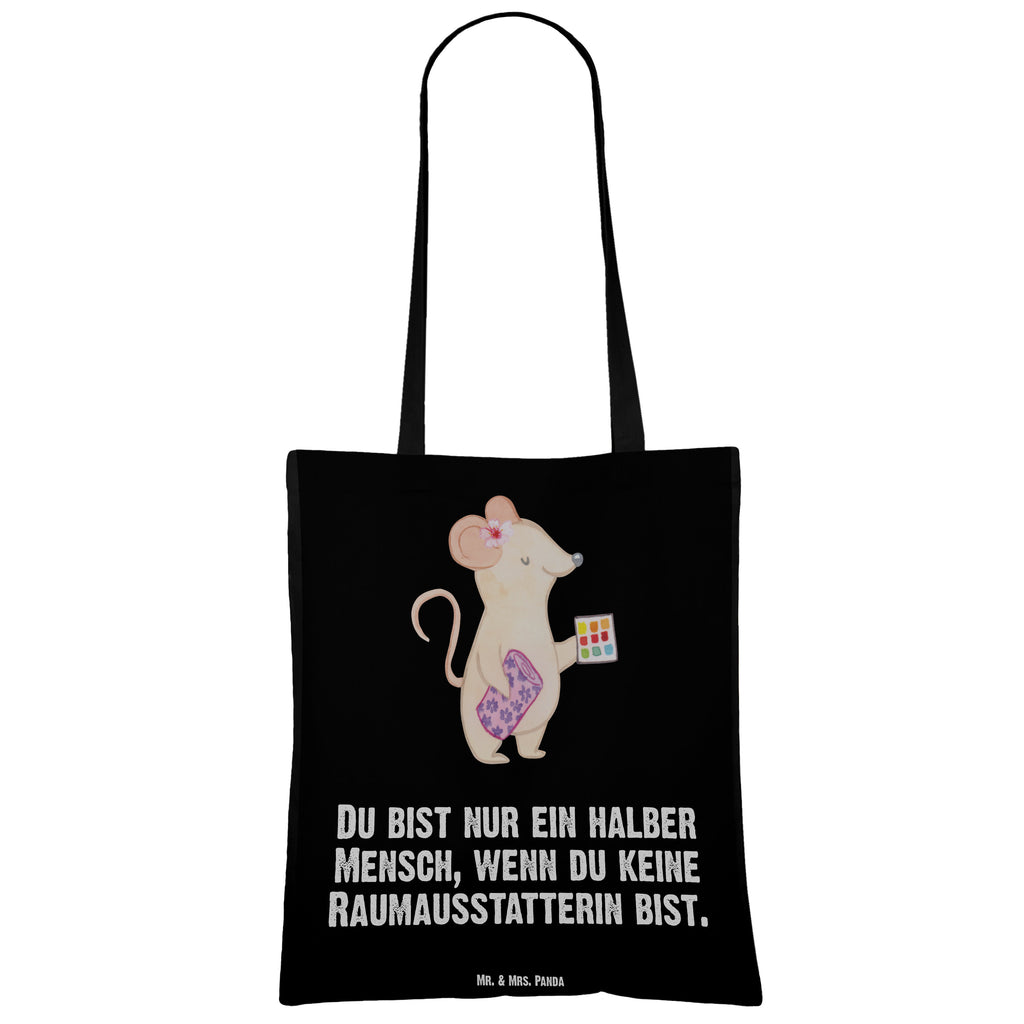 Tragetasche Raumausstatterin mit Herz Beuteltasche, Beutel, Einkaufstasche, Jutebeutel, Stoffbeutel, Beruf, Ausbildung, Jubiläum, Abschied, Rente, Kollege, Kollegin, Geschenk, Schenken, Arbeitskollege, Mitarbeiter, Firma, Danke, Dankeschön