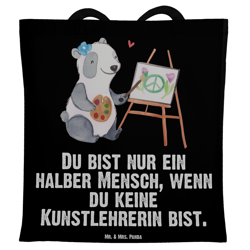 Tragetasche Kunstlehrerin mit Herz Beuteltasche, Beutel, Einkaufstasche, Jutebeutel, Stoffbeutel, Beruf, Ausbildung, Jubiläum, Abschied, Rente, Kollege, Kollegin, Geschenk, Schenken, Arbeitskollege, Mitarbeiter, Firma, Danke, Dankeschön, Kunstlehrerin, Kunstunterricht, Kunstschule