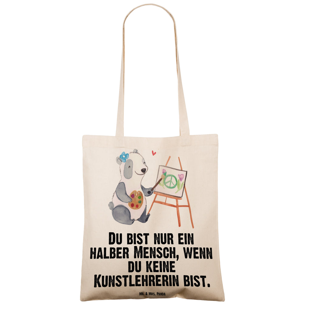 Tragetasche Kunstlehrerin mit Herz Beuteltasche, Beutel, Einkaufstasche, Jutebeutel, Stoffbeutel, Beruf, Ausbildung, Jubiläum, Abschied, Rente, Kollege, Kollegin, Geschenk, Schenken, Arbeitskollege, Mitarbeiter, Firma, Danke, Dankeschön, Kunstlehrerin, Kunstunterricht, Kunstschule