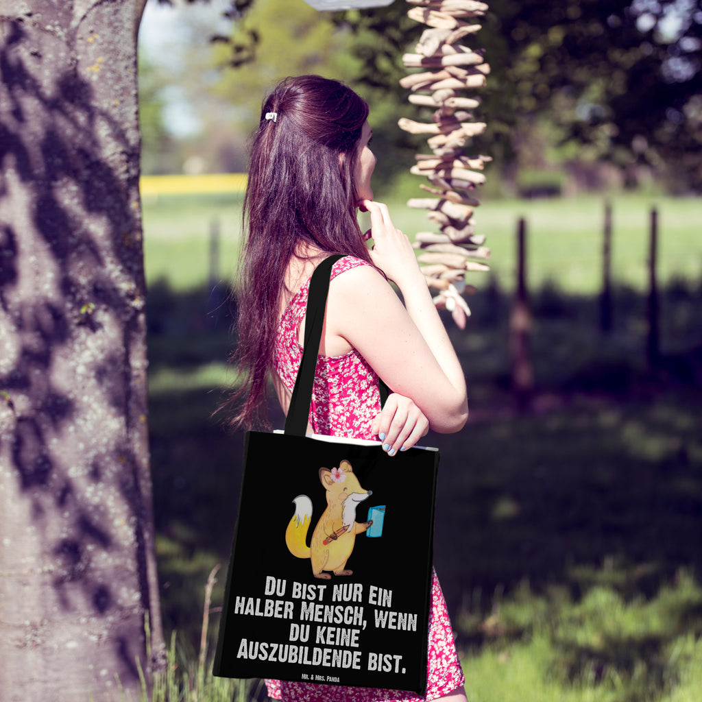 Tragetasche Auszubildende mit Herz Beuteltasche, Beutel, Einkaufstasche, Jutebeutel, Stoffbeutel, Beruf, Ausbildung, Jubiläum, Abschied, Rente, Kollege, Kollegin, Geschenk, Schenken, Arbeitskollege, Mitarbeiter, Firma, Danke, Dankeschön, Auszubildende, Azubine, Ausbildungsbeginn, Abschlussprüfung, Beginn der Ausbildung, Glücksbringer zur Ausbildung