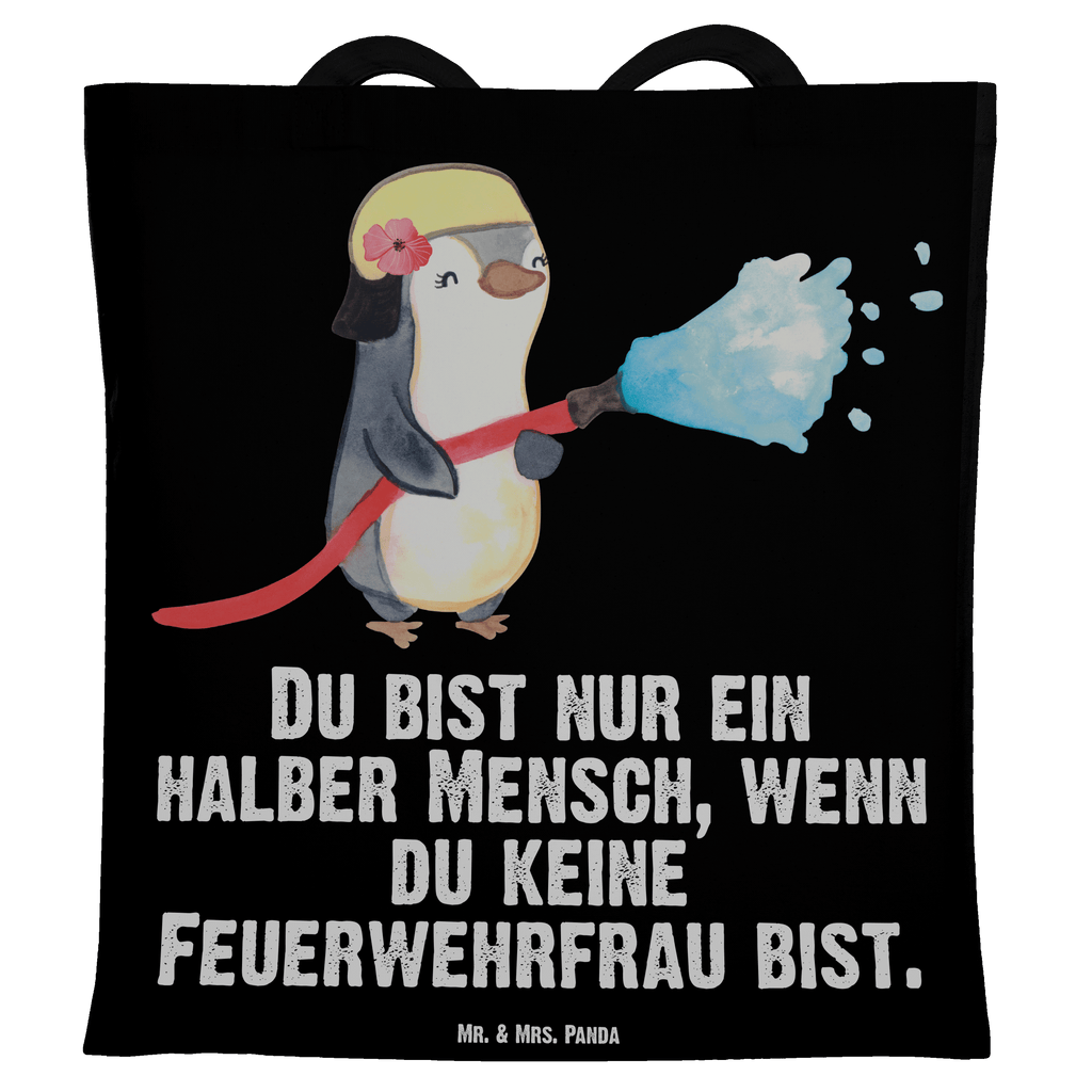 Tragetasche Feuerwehrfrau mit Herz Beuteltasche, Beutel, Einkaufstasche, Jutebeutel, Stoffbeutel, Beruf, Ausbildung, Jubiläum, Abschied, Rente, Kollege, Kollegin, Geschenk, Schenken, Arbeitskollege, Mitarbeiter, Firma, Danke, Dankeschön, Feuerwehrfrau, Feuerwehrhauptfrau, Brandschutz, Feuerwehr, freiwillige Feuerwehr