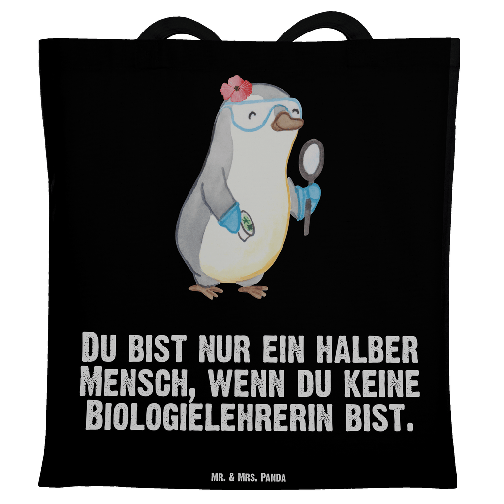 Tragetasche Biologielehrerin mit Herz Beuteltasche, Beutel, Einkaufstasche, Jutebeutel, Stoffbeutel, Beruf, Ausbildung, Jubiläum, Abschied, Rente, Kollege, Kollegin, Geschenk, Schenken, Arbeitskollege, Mitarbeiter, Firma, Danke, Dankeschön, Biologielehrerin, Biolehrerin, Biounterricht, Biologie, Schule, Grundschule
