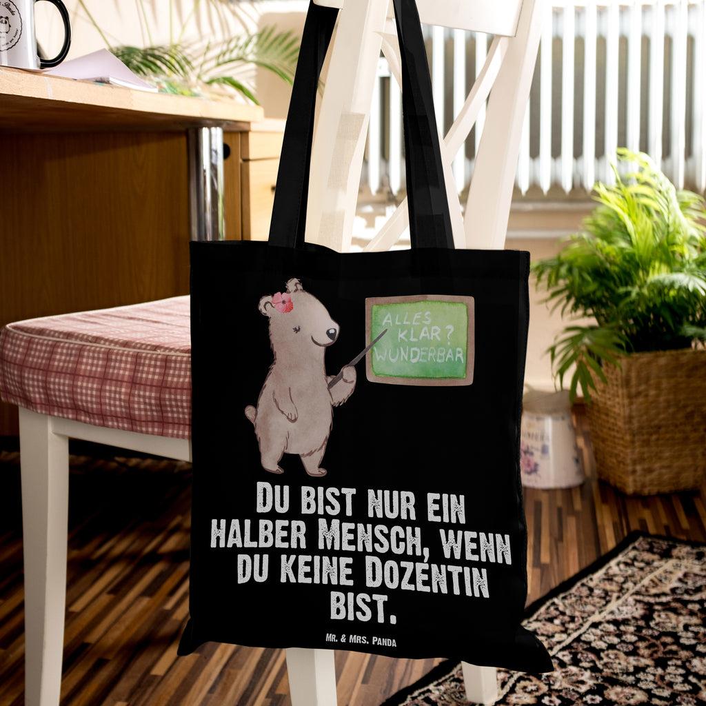 Tragetasche Dozentin mit Herz Beuteltasche, Beutel, Einkaufstasche, Jutebeutel, Stoffbeutel, Beruf, Ausbildung, Jubiläum, Abschied, Rente, Kollege, Kollegin, Geschenk, Schenken, Arbeitskollege, Mitarbeiter, Firma, Danke, Dankeschön, Dozentin, Professorin, Universität, Vorlesung, Tutorin, Akademikerin, Uni, Unterricht