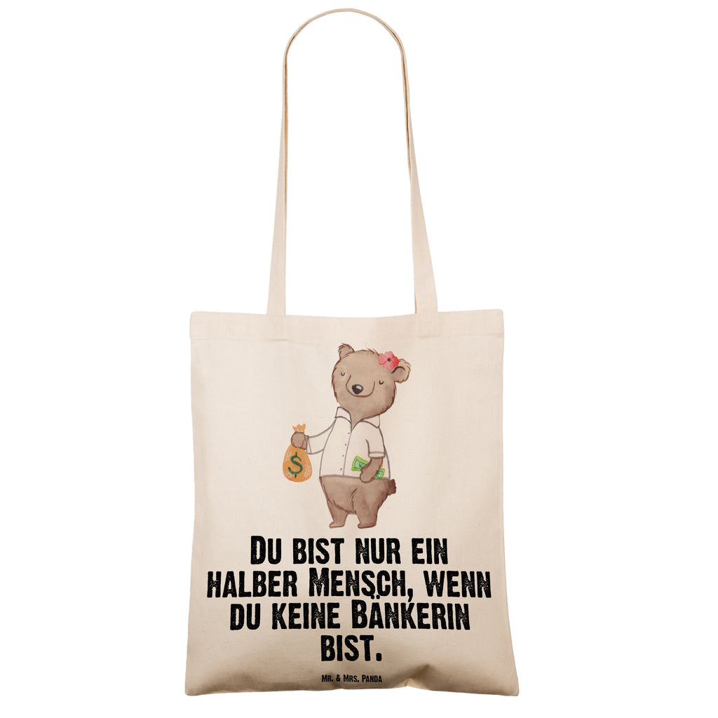 Tragetasche Bänkerin mit Herz Beuteltasche, Beutel, Einkaufstasche, Jutebeutel, Stoffbeutel, Beruf, Ausbildung, Jubiläum, Abschied, Rente, Kollege, Kollegin, Geschenk, Schenken, Arbeitskollege, Mitarbeiter, Firma, Danke, Dankeschön, Bänkerin, Bankfachfrau, Bankangestellte, Bankberaterin
