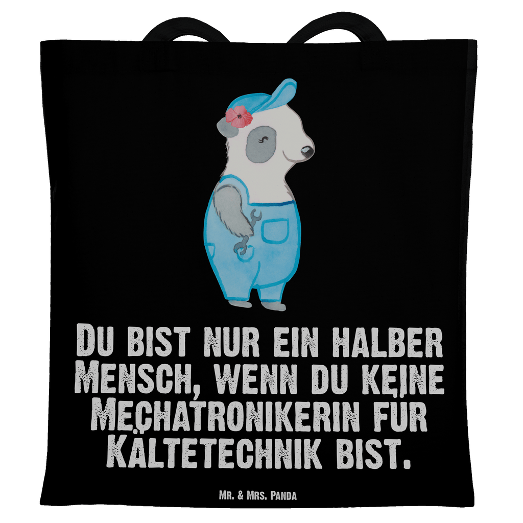 Tragetasche Mechatronikerin für Kältetechnik mit Herz Beuteltasche, Beutel, Einkaufstasche, Jutebeutel, Stoffbeutel, Beruf, Ausbildung, Jubiläum, Abschied, Rente, Kollege, Kollegin, Geschenk, Schenken, Arbeitskollege, Mitarbeiter, Firma, Danke, Dankeschön, Mechatronikerin für Kältetechnik, Gesellenprüfung