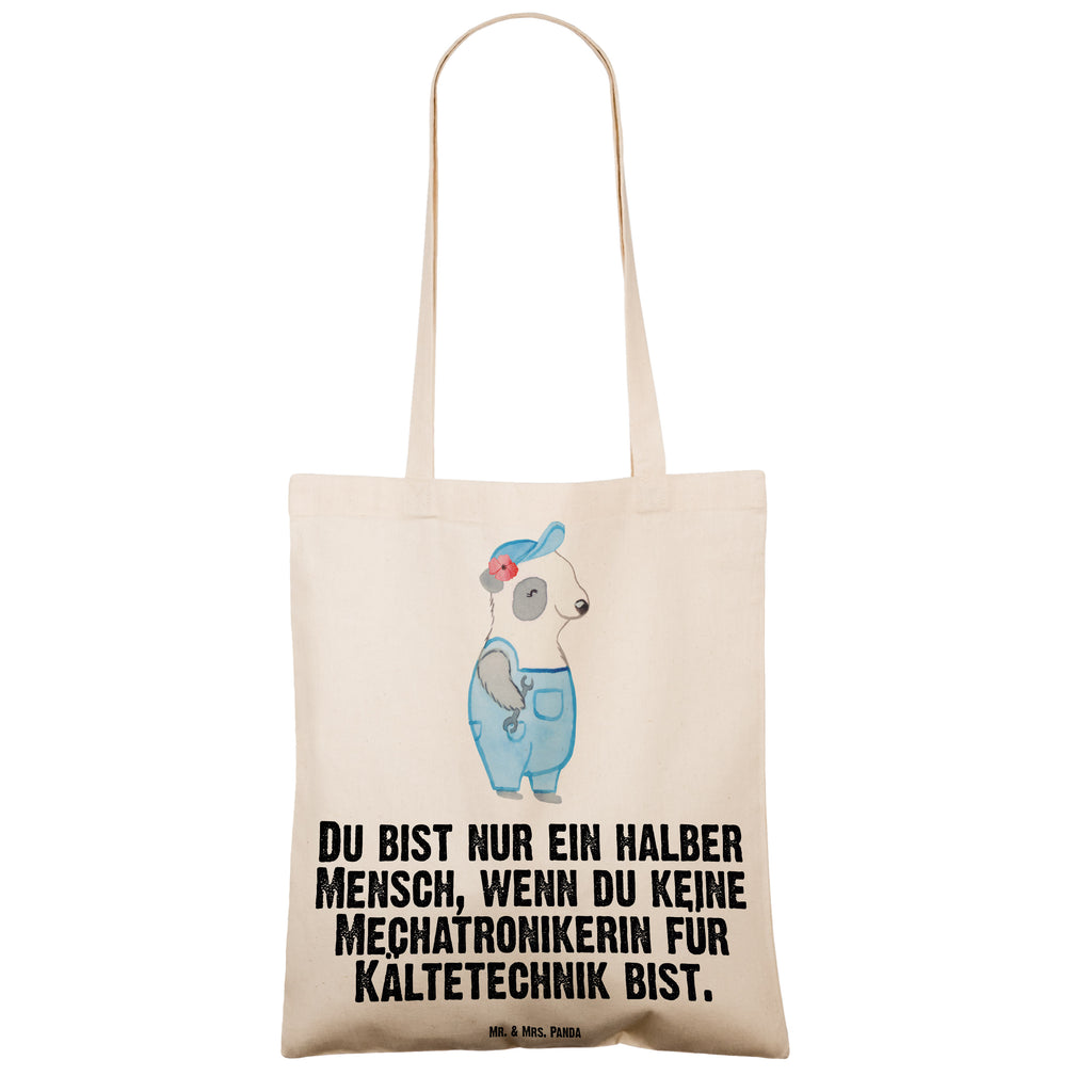 Tragetasche Mechatronikerin für Kältetechnik mit Herz Beuteltasche, Beutel, Einkaufstasche, Jutebeutel, Stoffbeutel, Beruf, Ausbildung, Jubiläum, Abschied, Rente, Kollege, Kollegin, Geschenk, Schenken, Arbeitskollege, Mitarbeiter, Firma, Danke, Dankeschön, Mechatronikerin für Kältetechnik, Gesellenprüfung