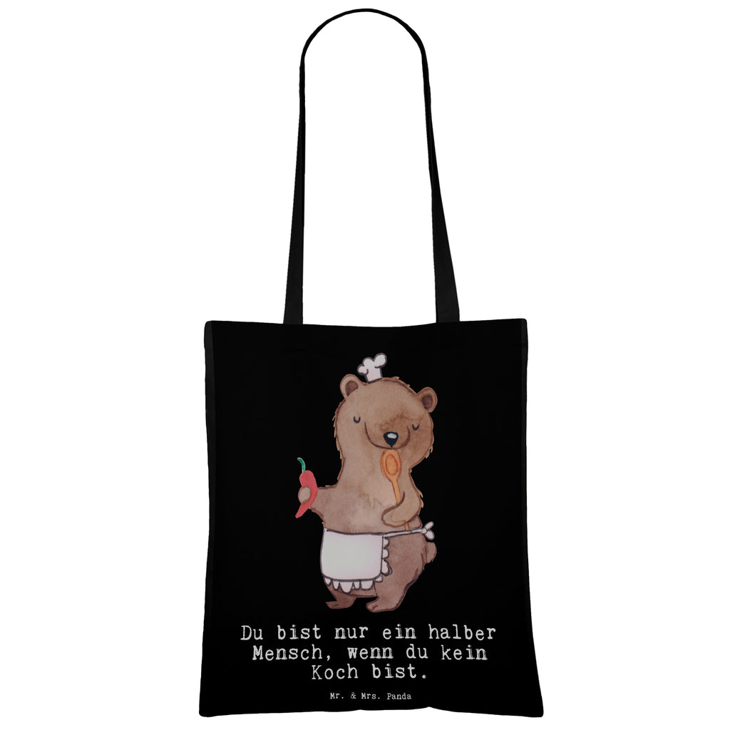 Tragetasche Koch mit Herz Beuteltasche, Beutel, Einkaufstasche, Jutebeutel, Stoffbeutel, Beruf, Ausbildung, Jubiläum, Abschied, Rente, Kollege, Kollegin, Geschenk, Schenken, Arbeitskollege, Mitarbeiter, Firma, Danke, Dankeschön, Koch, Chefkoch, Küchenchef, Küchenmeister, Schiffskoch, Sternekoch, Fernsehkoch, Restaurant
