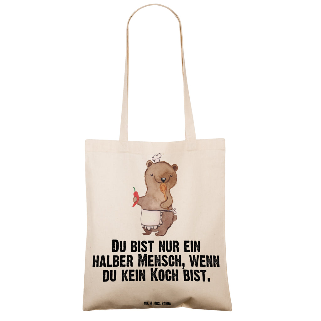 Tragetasche Koch mit Herz Beuteltasche, Beutel, Einkaufstasche, Jutebeutel, Stoffbeutel, Beruf, Ausbildung, Jubiläum, Abschied, Rente, Kollege, Kollegin, Geschenk, Schenken, Arbeitskollege, Mitarbeiter, Firma, Danke, Dankeschön, Koch, Chefkoch, Küchenchef, Küchenmeister, Schiffskoch, Sternekoch, Fernsehkoch, Restaurant