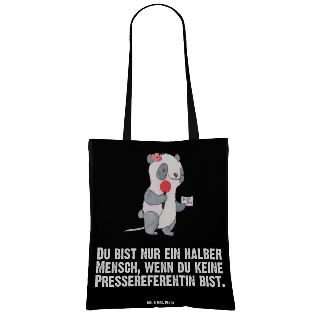 Tragetasche Pressereferentin mit Herz Beuteltasche, Beutel, Einkaufstasche, Jutebeutel, Stoffbeutel, Beruf, Ausbildung, Jubiläum, Abschied, Rente, Kollege, Kollegin, Geschenk, Schenken, Arbeitskollege, Mitarbeiter, Firma, Danke, Dankeschön, Pressereferentin, Pressemitarbeiterin, Presseagentur, Studium