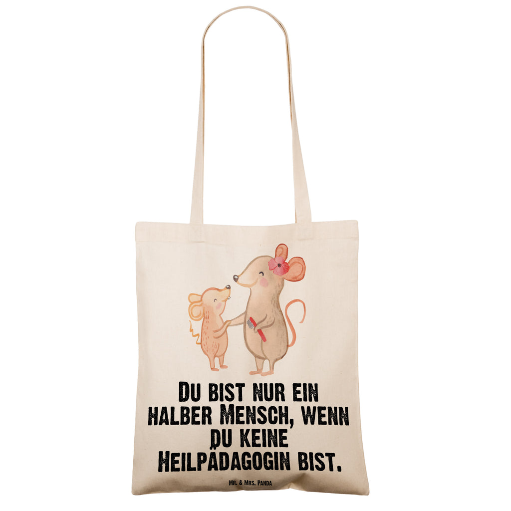 Tragetasche Heilpädagogin mit Herz Beuteltasche, Beutel, Einkaufstasche, Jutebeutel, Stoffbeutel, Beruf, Ausbildung, Jubiläum, Abschied, Rente, Kollege, Kollegin, Geschenk, Schenken, Arbeitskollege, Mitarbeiter, Firma, Danke, Dankeschön, Heilpädagogin, Heilpädagogik, Studium