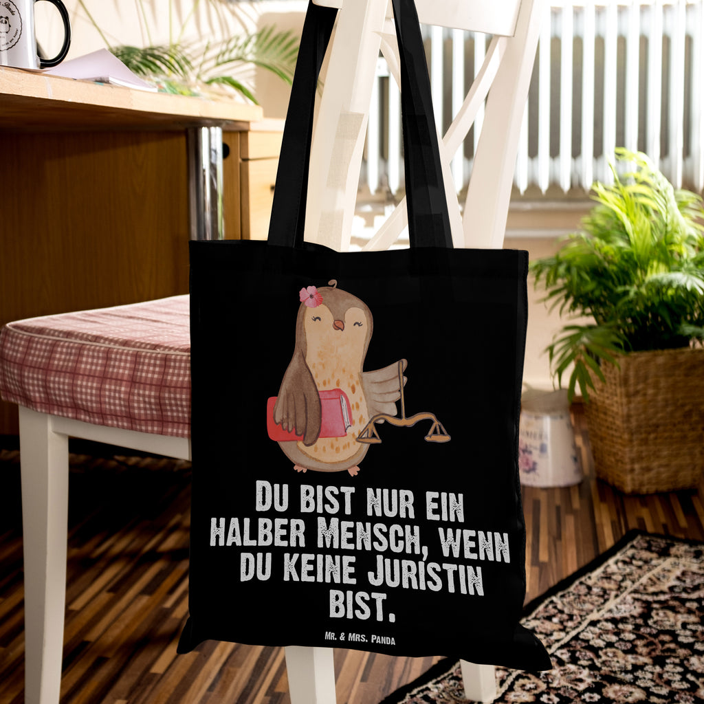 Tragetasche Juristin mit Herz Beuteltasche, Beutel, Einkaufstasche, Jutebeutel, Stoffbeutel, Beruf, Ausbildung, Jubiläum, Abschied, Rente, Kollege, Kollegin, Geschenk, Schenken, Arbeitskollege, Mitarbeiter, Firma, Danke, Dankeschön, Juristin, Anwältin, Jura Studium, Master of laws, Staatsexamen, Jurastudent, Anwaltskanzlei