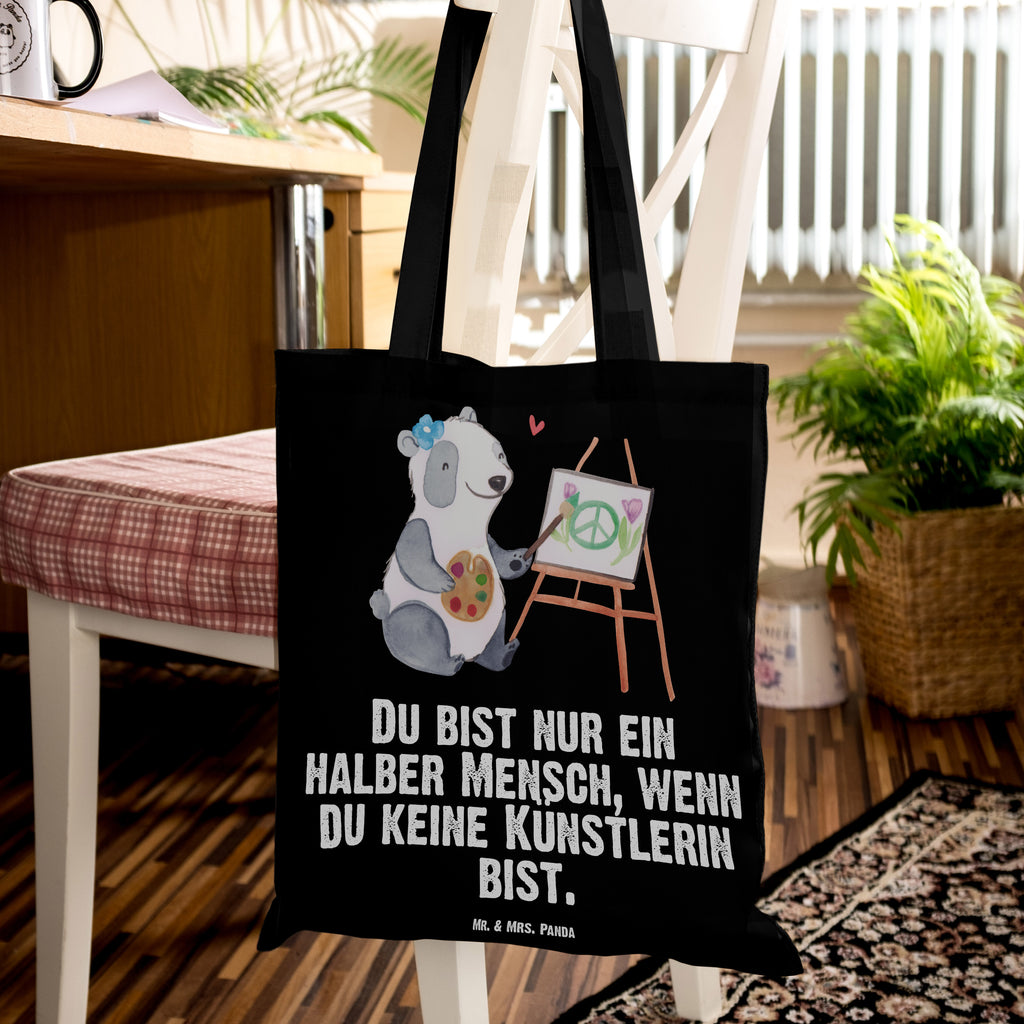 Tragetasche Künstlerin mit Herz Beuteltasche, Beutel, Einkaufstasche, Jutebeutel, Stoffbeutel, Beruf, Ausbildung, Jubiläum, Abschied, Rente, Kollege, Kollegin, Geschenk, Schenken, Arbeitskollege, Mitarbeiter, Firma, Danke, Dankeschön, Künstlerin, Malerin, Kunstmalerin, Galerie Eröffnung, Kunstschule