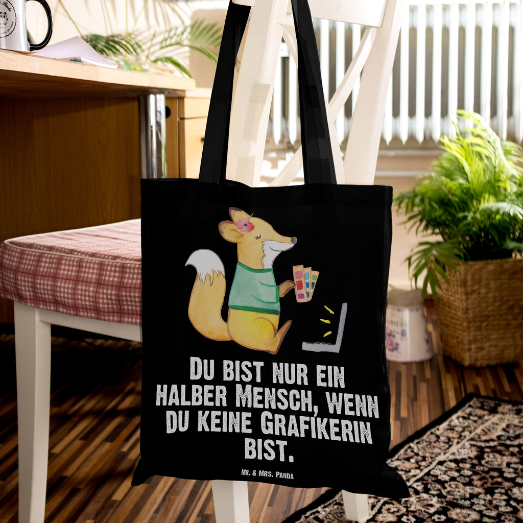 Tragetasche Grafikerin mit Herz Beuteltasche, Beutel, Einkaufstasche, Jutebeutel, Stoffbeutel, Beruf, Ausbildung, Jubiläum, Abschied, Rente, Kollege, Kollegin, Geschenk, Schenken, Arbeitskollege, Mitarbeiter, Firma, Danke, Dankeschön, Grafikerin, Designer, Mediengestalter, Grafikdesignerin