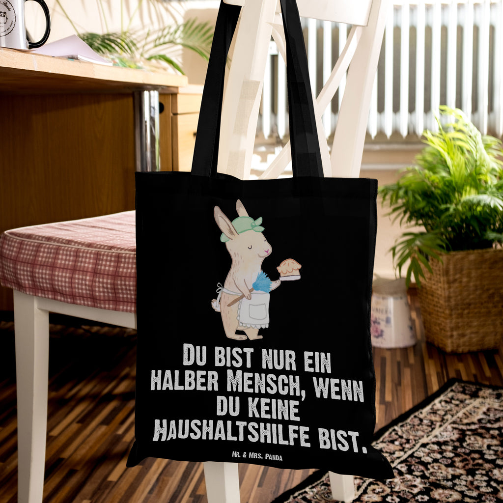 Tragetasche Haushaltshilfe mit Herz Beuteltasche, Beutel, Einkaufstasche, Jutebeutel, Stoffbeutel, Beruf, Ausbildung, Jubiläum, Abschied, Rente, Kollege, Kollegin, Geschenk, Schenken, Arbeitskollege, Mitarbeiter, Firma, Danke, Dankeschön, Haushaltshilfe, Putzfrau, Reinigungskraft