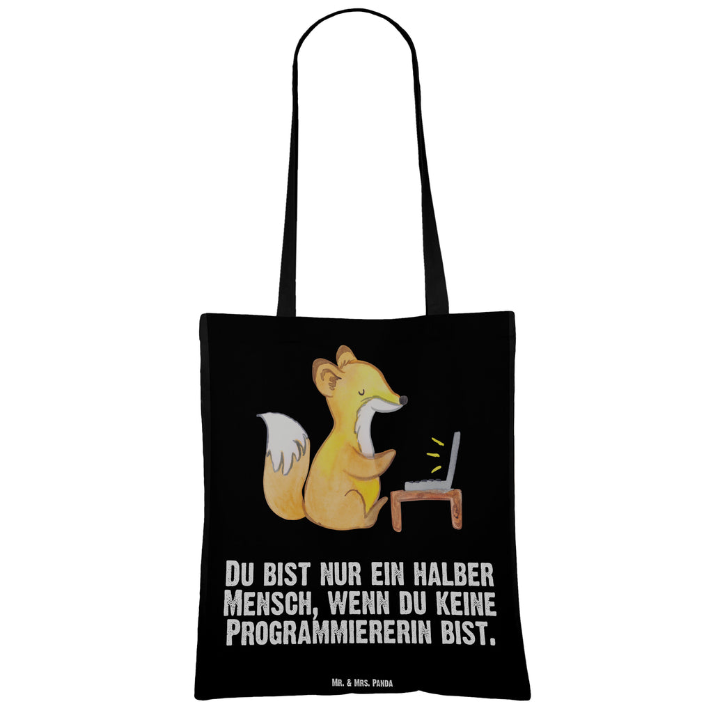 Tragetasche Programmiererin mit Herz Beuteltasche, Beutel, Einkaufstasche, Jutebeutel, Stoffbeutel, Beruf, Ausbildung, Jubiläum, Abschied, Rente, Kollege, Kollegin, Geschenk, Schenken, Arbeitskollege, Mitarbeiter, Firma, Danke, Dankeschön, Programmiererin, Softwareingenieurin, Softwarentwicklerin, Computerfreak, Datenverarbeiterin, Computerfachfrau, IT-Spezialistin, Nerd