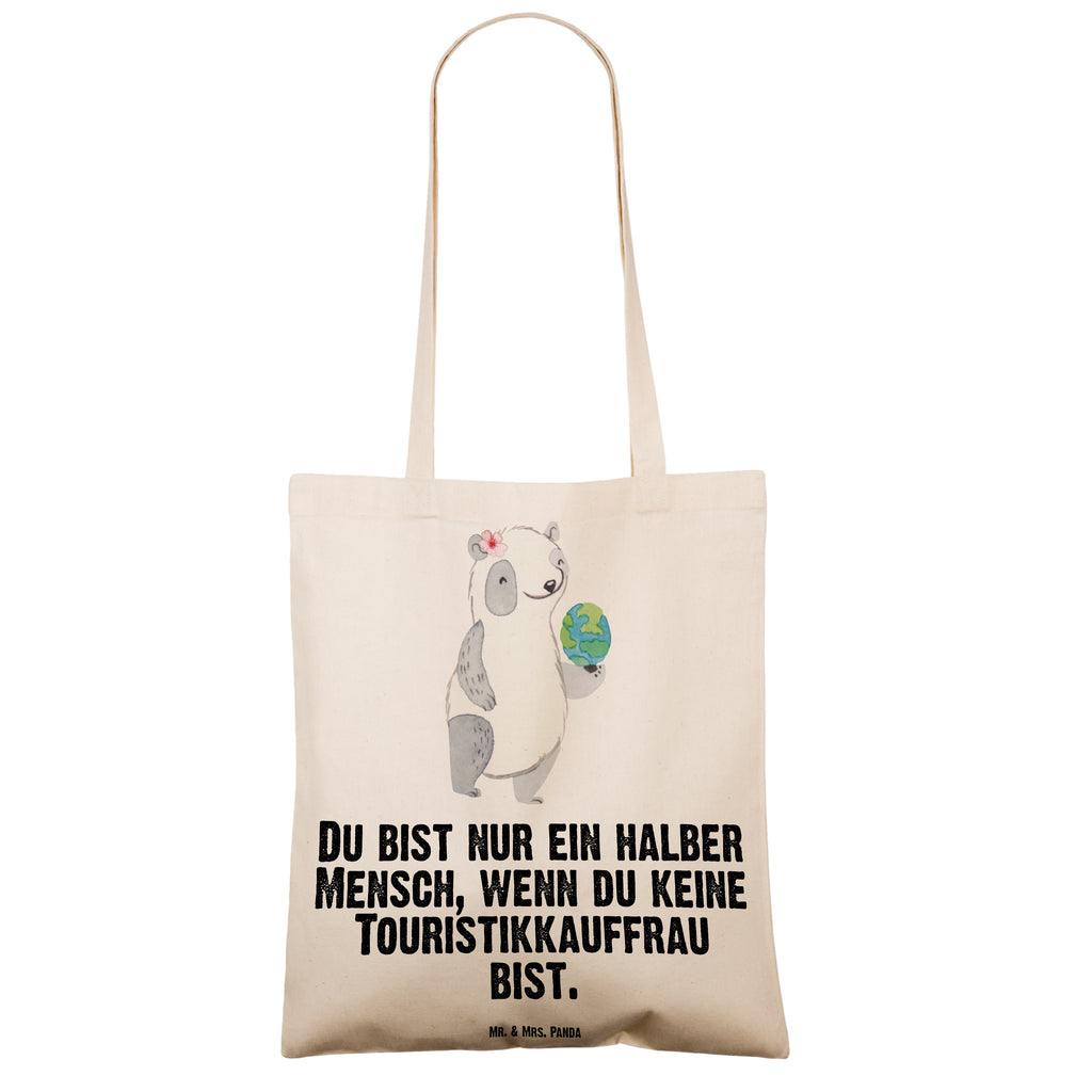 Tragetasche Touristikkauffrau mit Herz Beuteltasche, Beutel, Einkaufstasche, Jutebeutel, Stoffbeutel, Beruf, Ausbildung, Jubiläum, Abschied, Rente, Kollege, Kollegin, Geschenk, Schenken, Arbeitskollege, Mitarbeiter, Firma, Danke, Dankeschön