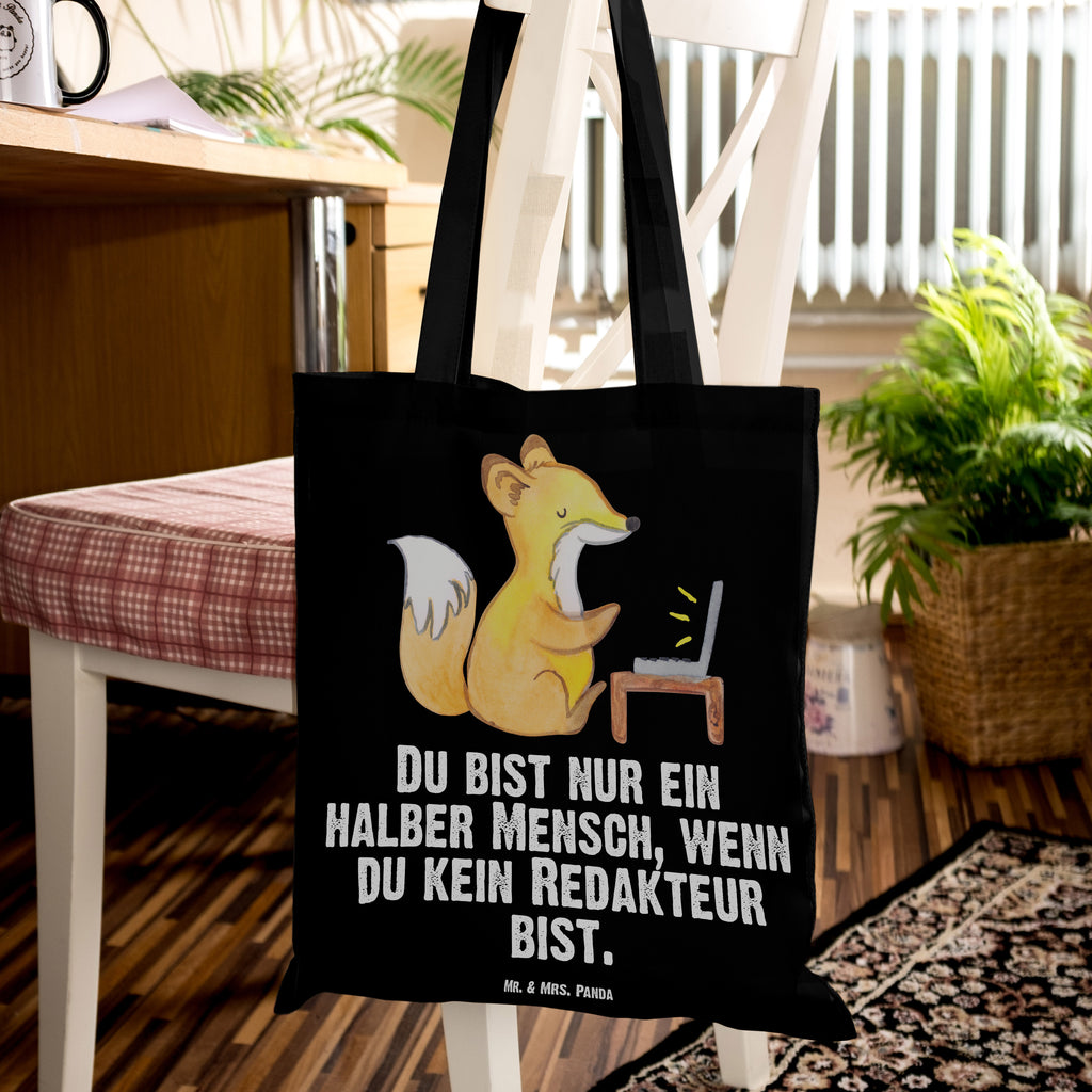 Tragetasche Redakteur mit Herz Beuteltasche, Beutel, Einkaufstasche, Jutebeutel, Stoffbeutel, Beruf, Ausbildung, Jubiläum, Abschied, Rente, Kollege, Kollegin, Geschenk, Schenken, Arbeitskollege, Mitarbeiter, Firma, Danke, Dankeschön, Online, Redakteur, Referent, Journalist