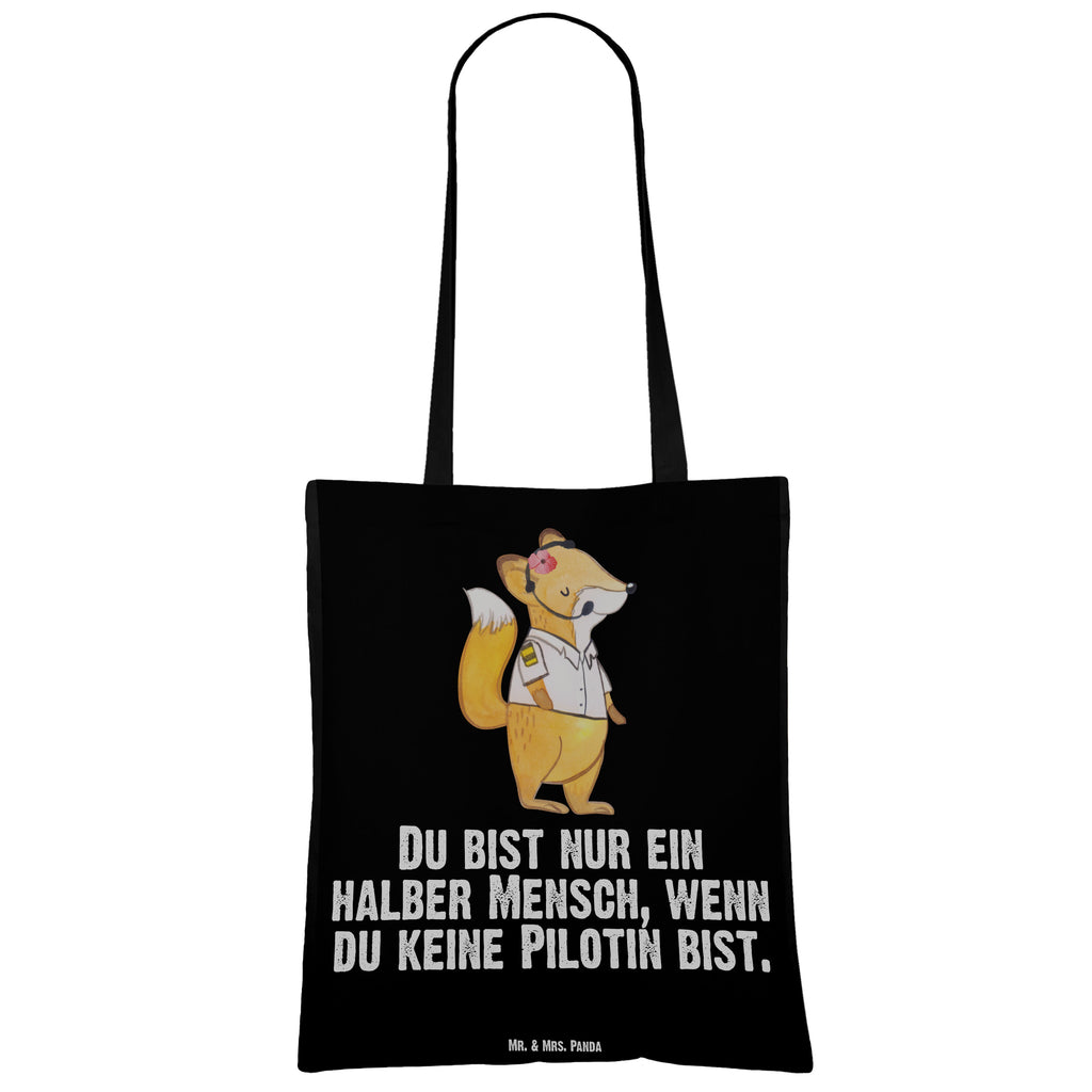 Tragetasche Pilotin mit Herz Beuteltasche, Beutel, Einkaufstasche, Jutebeutel, Stoffbeutel, Beruf, Ausbildung, Jubiläum, Abschied, Rente, Kollege, Kollegin, Geschenk, Schenken, Arbeitskollege, Mitarbeiter, Firma, Danke, Dankeschön, Pilotin, Flugkapitänin, Cockpit, Flugzeug