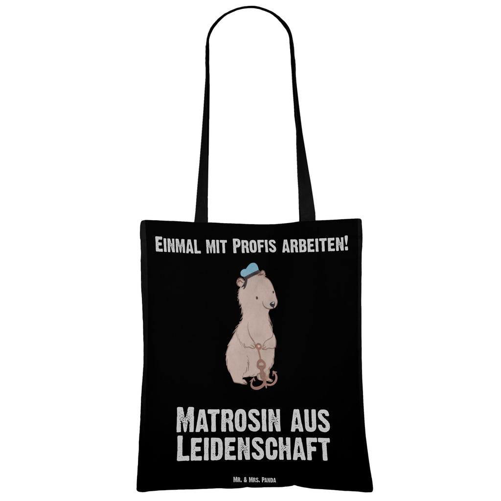 Tragetasche Matrosin aus Leidenschaft Beuteltasche, Beutel, Einkaufstasche, Jutebeutel, Stoffbeutel, Beruf, Ausbildung, Jubiläum, Abschied, Rente, Kollege, Kollegin, Geschenk, Schenken, Arbeitskollege, Mitarbeiter, Firma, Danke, Dankeschön, Matrosin, Seeleute, Schiff, Schiffsmechanikerin
