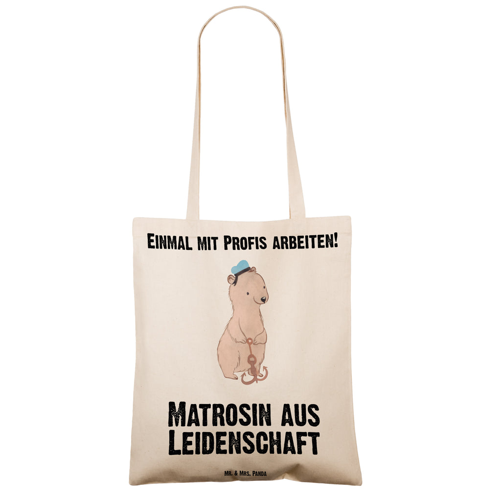Tragetasche Matrosin aus Leidenschaft Beuteltasche, Beutel, Einkaufstasche, Jutebeutel, Stoffbeutel, Beruf, Ausbildung, Jubiläum, Abschied, Rente, Kollege, Kollegin, Geschenk, Schenken, Arbeitskollege, Mitarbeiter, Firma, Danke, Dankeschön, Matrosin, Seeleute, Schiff, Schiffsmechanikerin