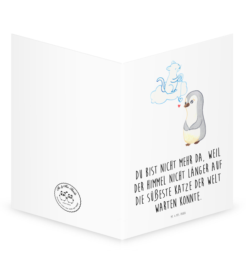 Klapp Trauerkarte Trauer Katze Katze, Katze gestorben, Haustier, Kater, Tier Trauerkarte, Beileidskarte, Kondolenzkarte, Umschlag, Briefumschlag, Klappkarte  Tod, Gestorben, Trauer, Beerdigung, Beileid, Anteilnahme, Trauersprüche, Beileidsprüche, Verlust, Trauergeschenke, Kondolenzgaben, Gedenkgeschenke, Trauerbekundung