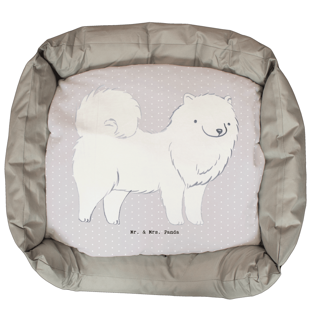 Hundebett Samojede Lebensretter Hundebett, Hundeliege, Liegeplatz, Hund, Hundekörbchen, Körbchen, Tierbett, Hundebett Luxus, Hundekissen, Hundesofa, Hundeschlafplatz, Hundebettchen, Hundemöbel, Hundedecke, Hunderasse, Rassehund, Hundebesitzer, Geschenk, Tierfreund, Schenken, Welpe, Samojede, Samojedenhund, Samojedenspitz