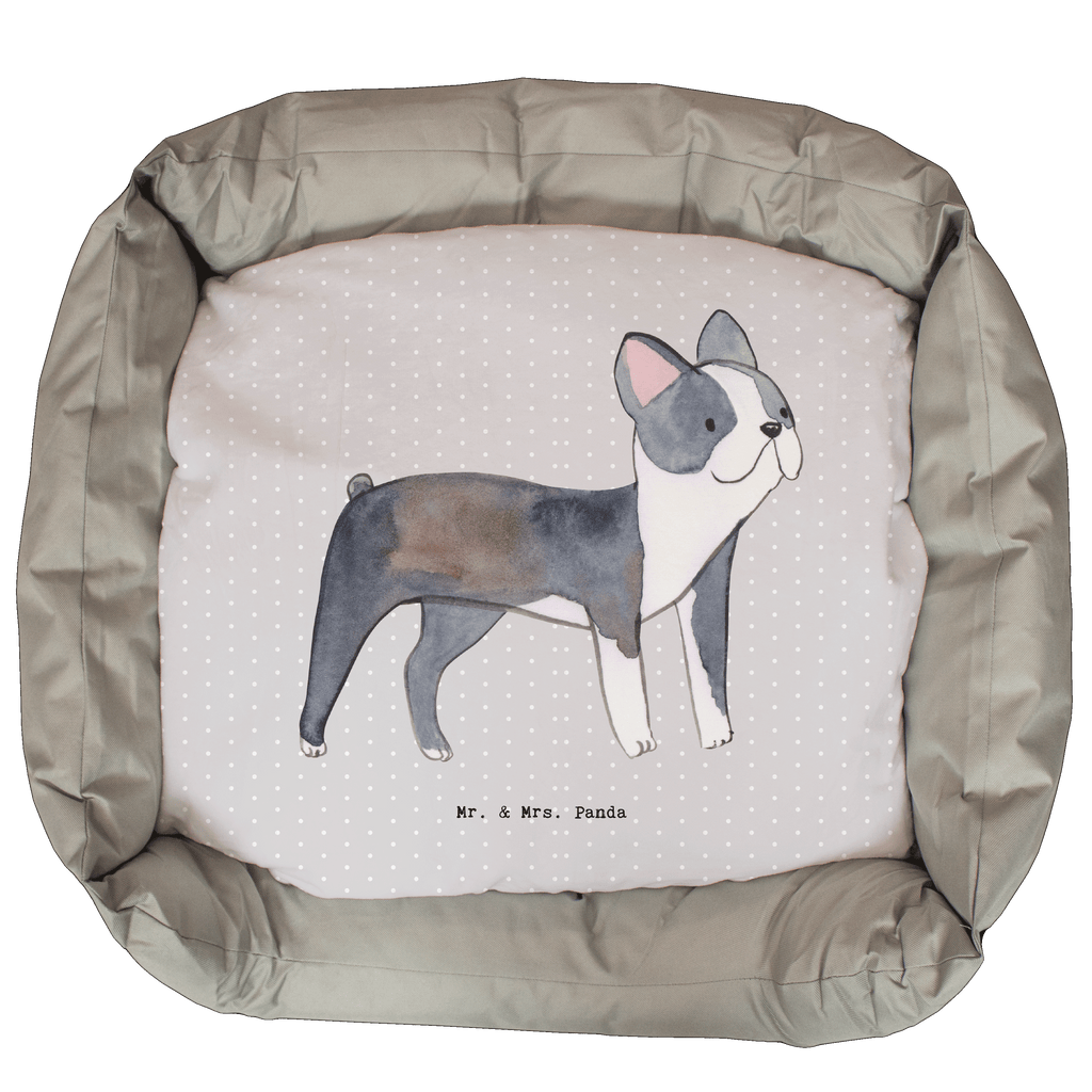 Hundebett Boston Terrier Moment Hundebett, Hundeliege, Liegeplatz, Hund, Hundekörbchen, Körbchen, Tierbett, Hundebett Luxus, Hundekissen, Hundesofa, Hundeschlafplatz, Hundebettchen, Hundemöbel, Hundedecke, Hunderasse, Rassehund, Hundebesitzer, Geschenk, Tierfreund, Schenken, Welpe, Boston Terrier