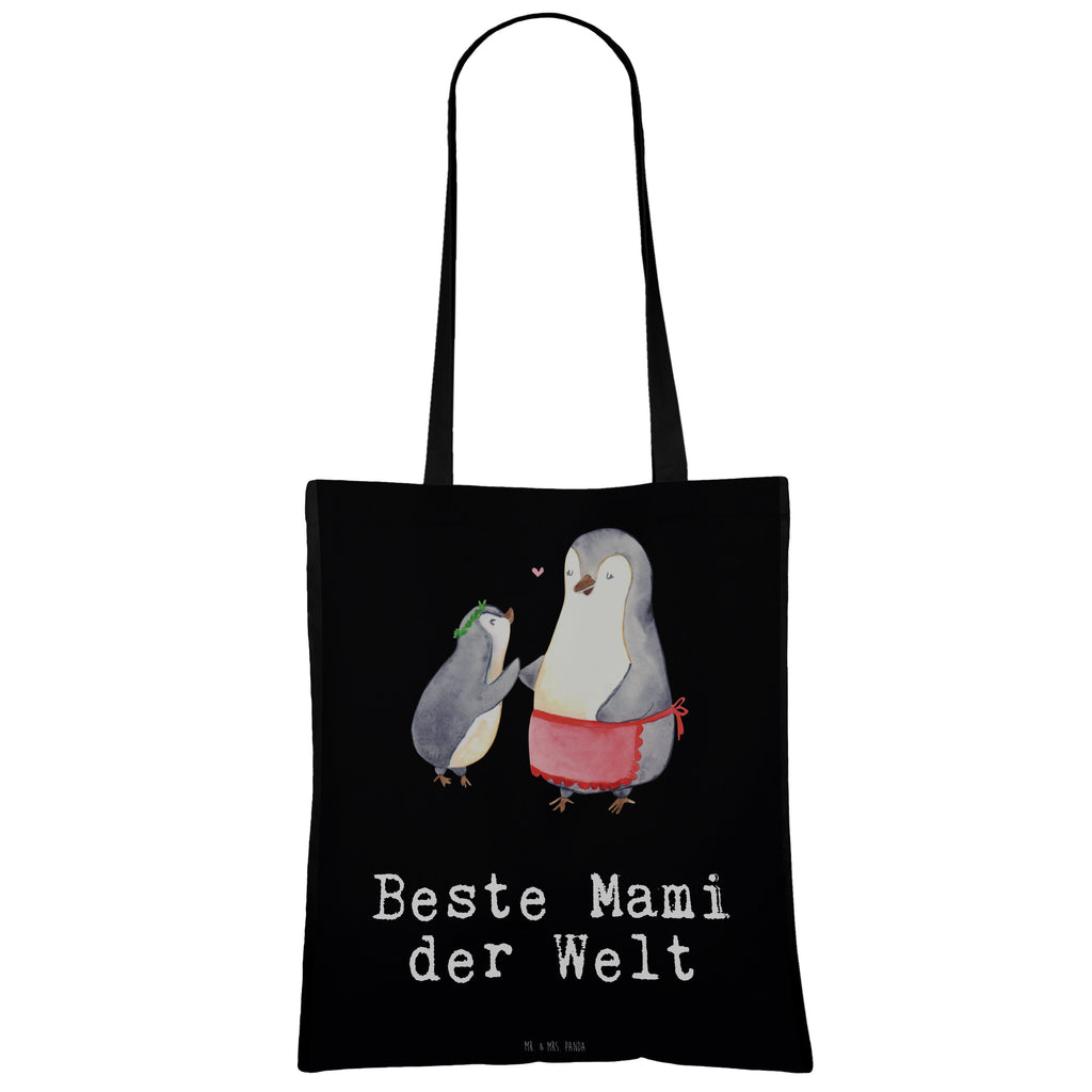 Tragetasche Pinguin Beste Mami der Welt Beuteltasche, Beutel, Einkaufstasche, Jutebeutel, Stoffbeutel, für, Dankeschön, Geschenk, Schenken, Geburtstag, Geburtstagsgeschenk, Geschenkidee, Danke, Bedanken, Mitbringsel, Freude machen, Geschenktipp, Mama, Mami, Mutter, Muttertag, Mutti, Ma, Tochter, Sohn, Beste Mama, Beste, Supermama