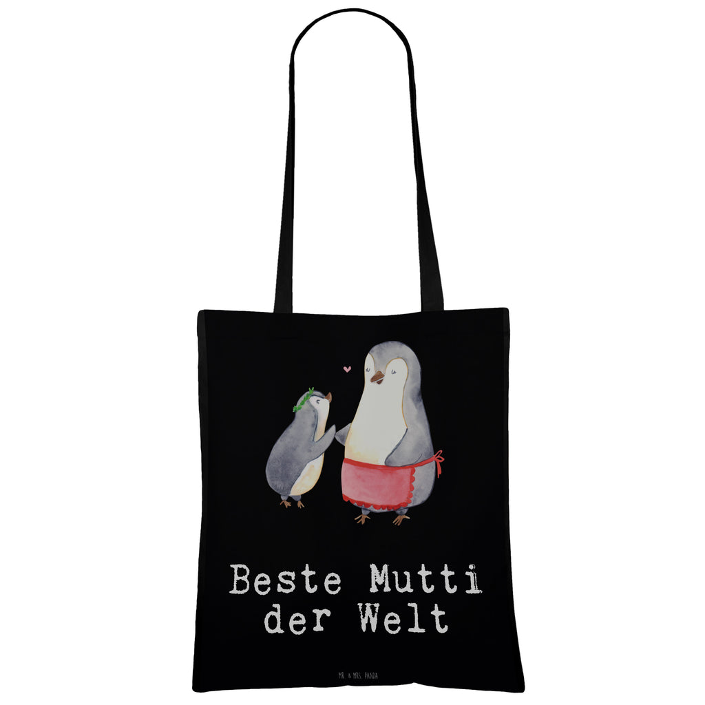 Tragetasche Pinguin Beste Mutti der Welt Beuteltasche, Beutel, Einkaufstasche, Jutebeutel, Stoffbeutel, für, Dankeschön, Geschenk, Schenken, Geburtstag, Geburtstagsgeschenk, Geschenkidee, Danke, Bedanken, Mitbringsel, Freude machen, Geschenktipp, Mama, Mami, Mutter, Muttertag, Mutti, Ma, Tochter, Sohn, Beste Mama, Beste, Supermama