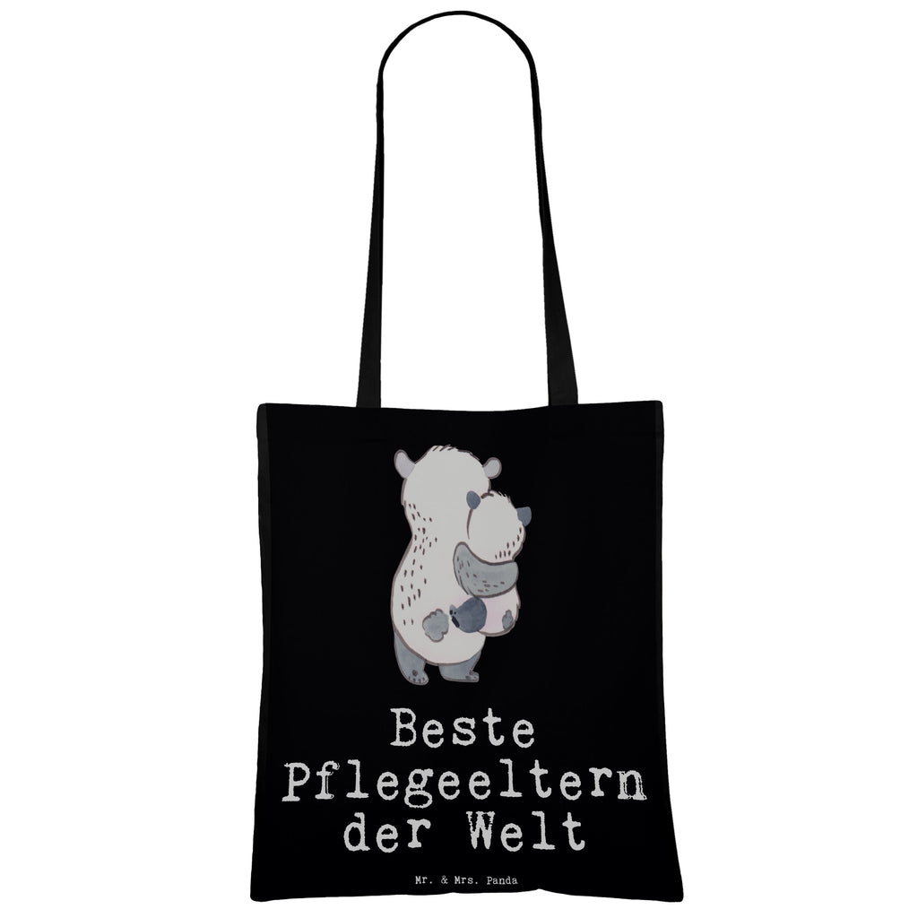 Tragetasche Panda Beste Pflegeeltern der Welt Beuteltasche, Beutel, Einkaufstasche, Jutebeutel, Stoffbeutel, für, Dankeschön, Geschenk, Schenken, Geburtstag, Geburtstagsgeschenk, Geschenkidee, Danke, Bedanken, Mitbringsel, Freude machen, Geschenktipp, Pflegeeltern, Pflegekind, Adoption, Eltern, Mama, Papa, Mami, Papi, Familie, Elternpaar, Mama und Papa