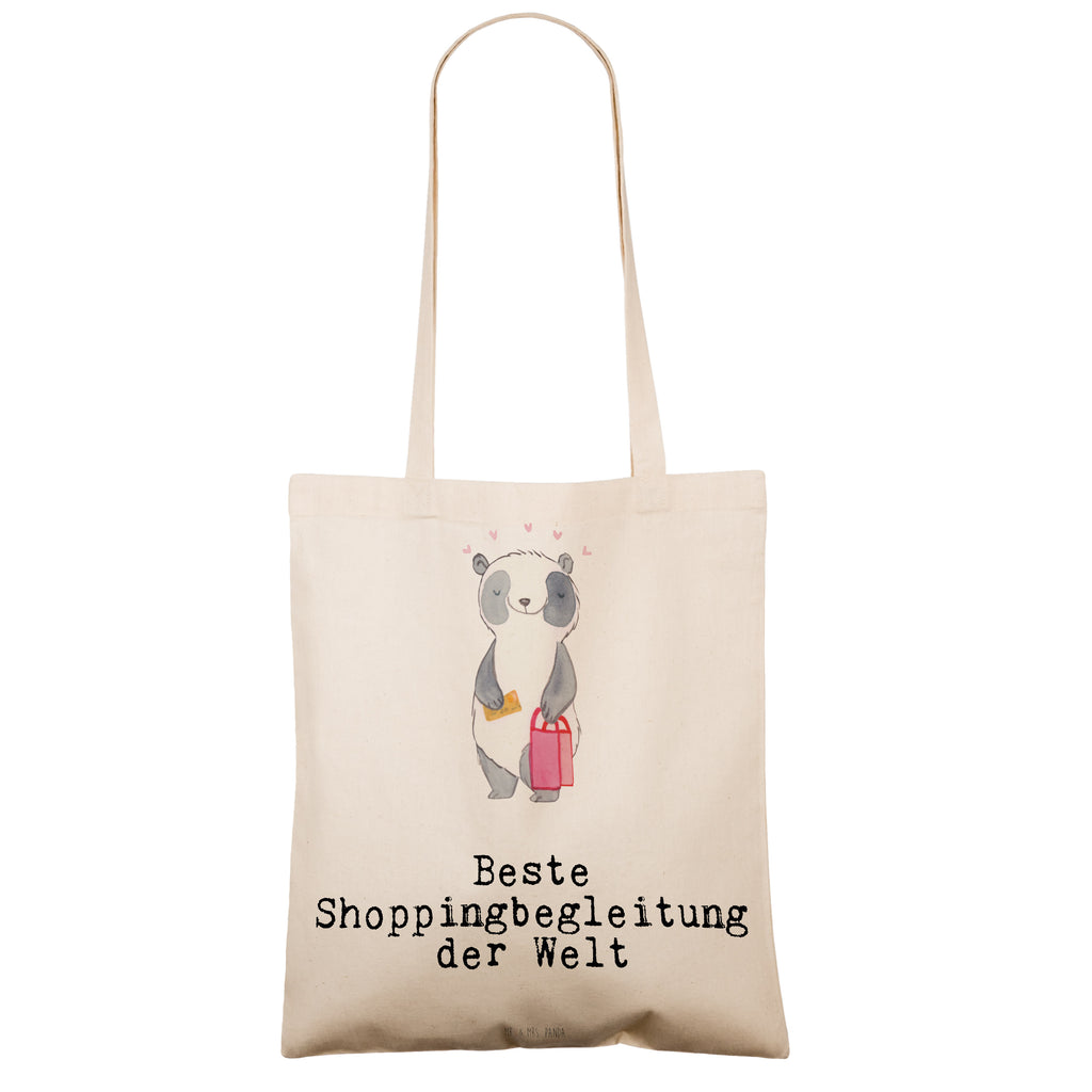 Tragetasche Panda Beste Shoppingbegleitung der Welt Beuteltasche, Beutel, Einkaufstasche, Jutebeutel, Stoffbeutel, für, Dankeschön, Geschenk, Schenken, Geburtstag, Geburtstagsgeschenk, Geschenkidee, Danke, Bedanken, Mitbringsel, Freude machen, Geschenktipp, Shoppingbegleitung, Shoppingpartner, Begleitung, Shoppen, Partner, Freundin, Freund, bff, Shopping, Einkaufen, Shopping-Queen, Queen, Bester