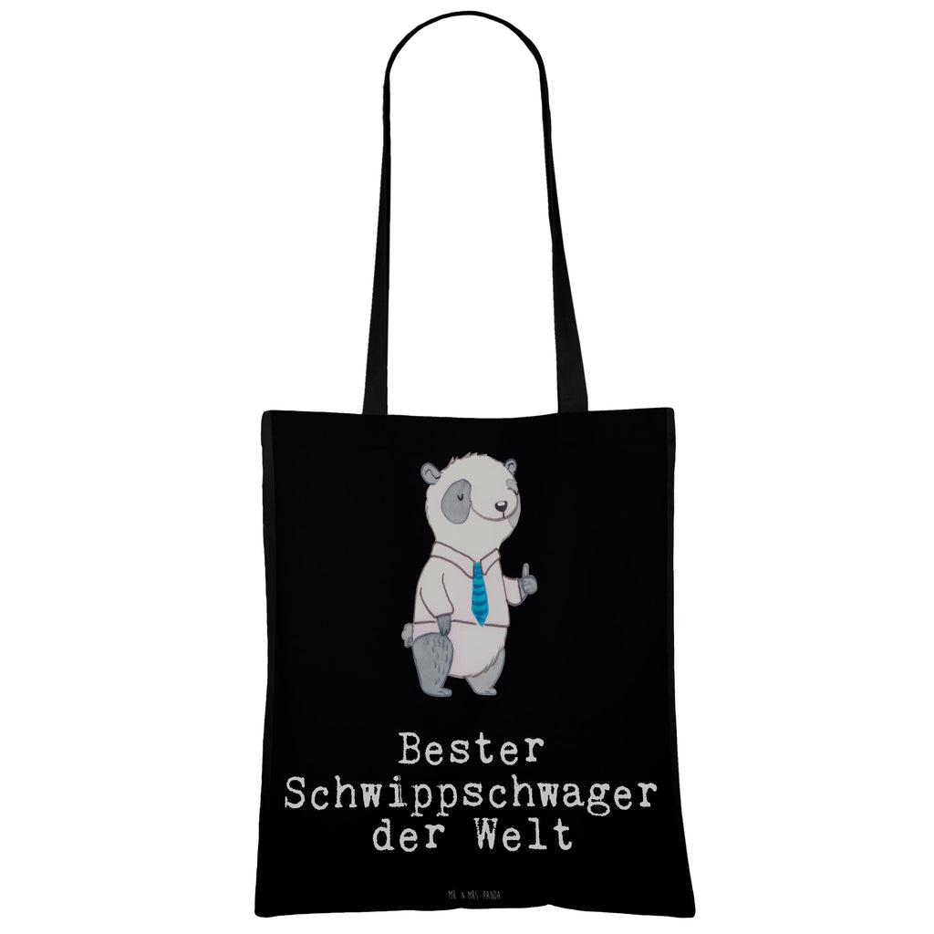 Tragetasche Panda Bester Schwippschwager der Welt Beuteltasche, Beutel, Einkaufstasche, Jutebeutel, Stoffbeutel, für, Dankeschön, Geschenk, Schenken, Geburtstag, Geburtstagsgeschenk, Geschenkidee, Danke, Bedanken, Mitbringsel, Freude machen, Geschenktipp, Schwippschwager, Schwibschwager, Schwipschwager, Schwager, Schwager des Ehepartners, Familie, Verwandtschaft, angeheiratet