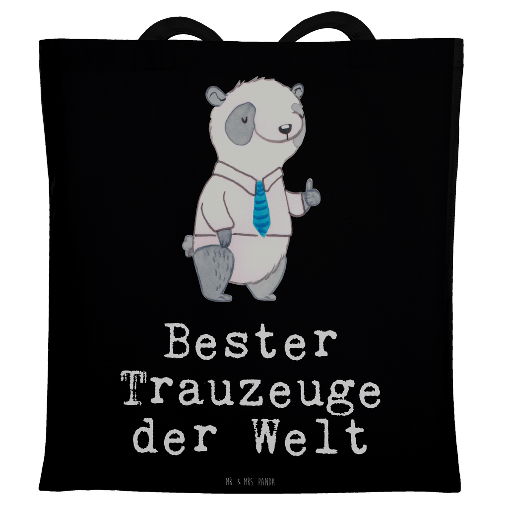 Tragetasche Panda Bester Trauzeuge der Welt Beuteltasche, Beutel, Einkaufstasche, Jutebeutel, Stoffbeutel, für, Dankeschön, Geschenk, Schenken, Geburtstag, Geburtstagsgeschenk, Geschenkidee, Danke, Bedanken, Mitbringsel, Freude machen, Geschenktipp, Trauzeuge, Trauhzeuge, Hochzeit, Heirat, JGA, Trauung, Kirche, Standesamt, Braut, Bräutigam