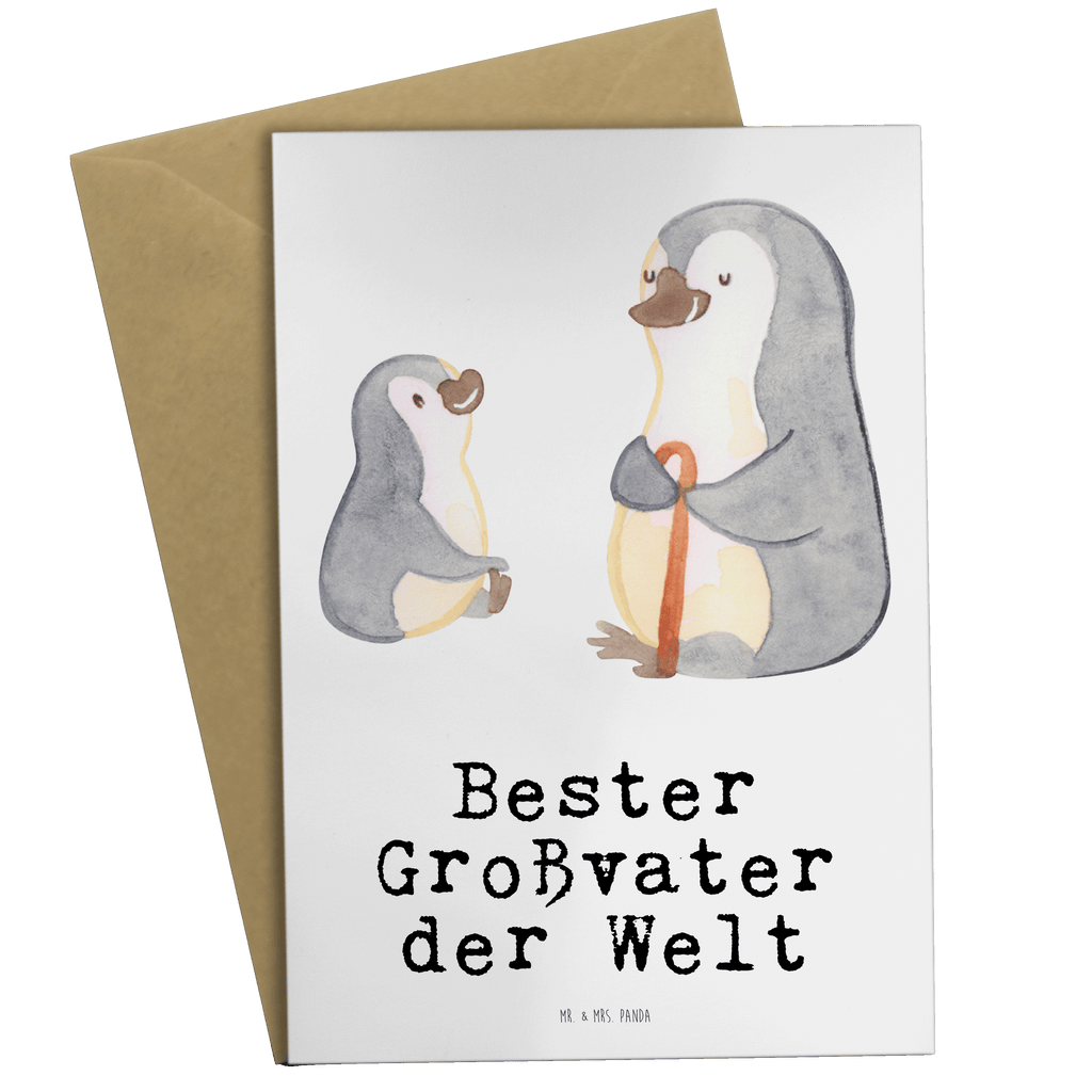 Grußkarte Pinguin Bester Großvater der Welt Klappkarte, Einladungskarte, Glückwunschkarte, Hochzeitskarte, Geburtstagskarte, Karte, für, Dankeschön, Geschenk, Schenken, Geburtstag, Geburtstagsgeschenk, Geschenkidee, Danke, Bedanken, Mitbringsel, Freude machen, Geschenktipp, Großvater, Grossvater, Opa, Opi. Großpapa, Großeltern, enkel, Enkelin, Enkelkind, Kleinigkeit, Oppa, Oppi, Bester