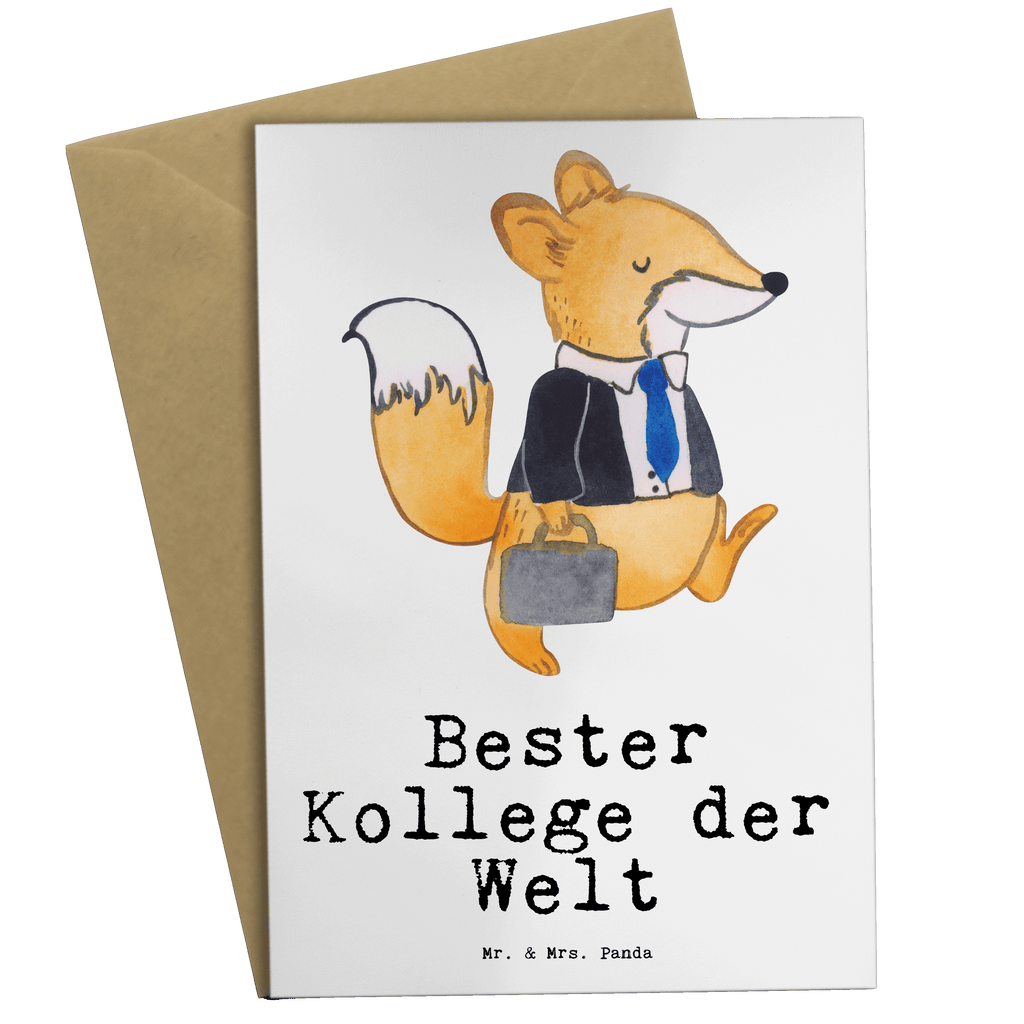 Grußkarte Fuchs Bester Kollege der Welt Klappkarte, Einladungskarte, Glückwunschkarte, Hochzeitskarte, Geburtstagskarte, Karte, für, Dankeschön, Geschenk, Schenken, Geburtstag, Geburtstagsgeschenk, Geschenkidee, Danke, Bedanken, Mitbringsel, Freude machen, Geschenktipp, Arbeitskollege, Kollege, Büro, Abschiedsgeschenk, Ruhestand, Arbeit, Mitarbeiter, Berufsgenosse, Beruf