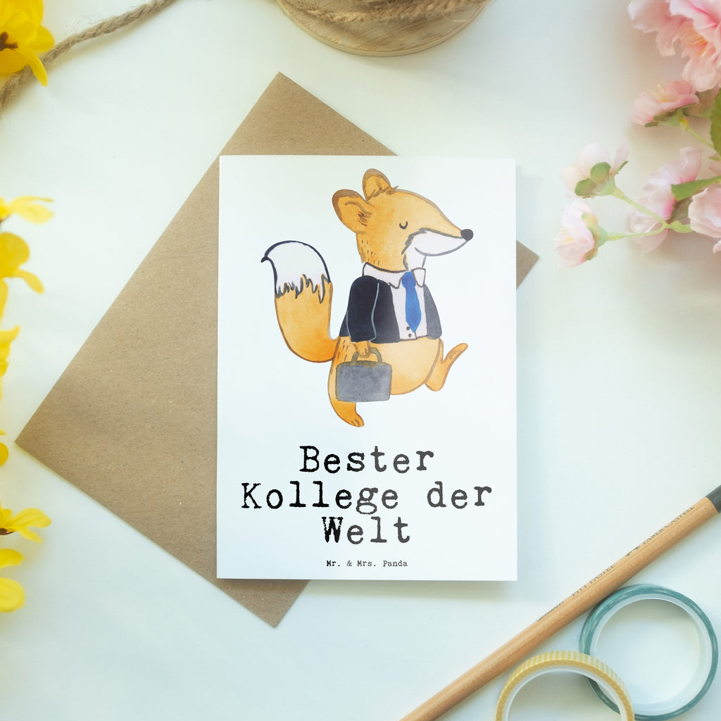 Grußkarte Fuchs Bester Kollege der Welt Klappkarte, Einladungskarte, Glückwunschkarte, Hochzeitskarte, Geburtstagskarte, Karte, für, Dankeschön, Geschenk, Schenken, Geburtstag, Geburtstagsgeschenk, Geschenkidee, Danke, Bedanken, Mitbringsel, Freude machen, Geschenktipp, Arbeitskollege, Kollege, Büro, Abschiedsgeschenk, Ruhestand, Arbeit, Mitarbeiter, Berufsgenosse, Beruf