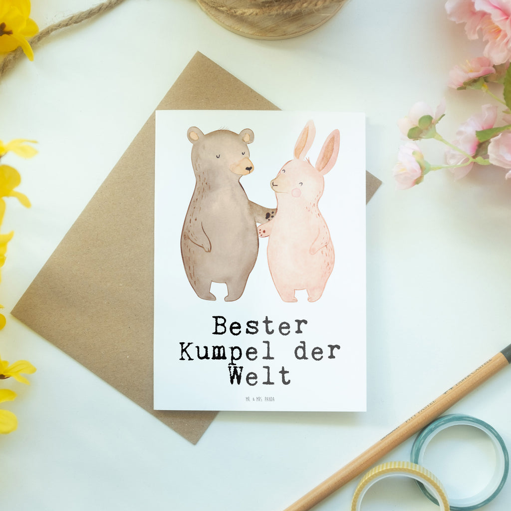 Grußkarte Hase Bester Kumpel der Welt Klappkarte, Einladungskarte, Glückwunschkarte, Hochzeitskarte, Geburtstagskarte, Karte, für, Dankeschön, Geschenk, Schenken, Geburtstag, Geburtstagsgeschenk, Geschenkidee, Danke, Bedanken, Mitbringsel, Freude machen, Geschenktipp, Kumpel, Kumpane, bester Freund, Bro, Buddy, Kollege, best friends, Freundschaft, Liebster, Bester