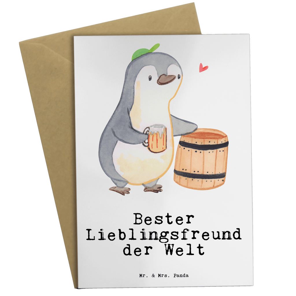 Grußkarte Pinguin Bester Lieblingsfreund der Welt Klappkarte, Einladungskarte, Glückwunschkarte, Hochzeitskarte, Geburtstagskarte, Karte, für, Dankeschön, Geschenk, Schenken, Geburtstag, Geburtstagsgeschenk, Geschenkidee, Danke, Bedanken, Mitbringsel, Freude machen, Geschenktipp, Lieblingsfreund, Freund, Partner, Lieblingsmensch, Lieblings Mensch, Liebling, Bae, bester Freund, Liebe, Herz, Love