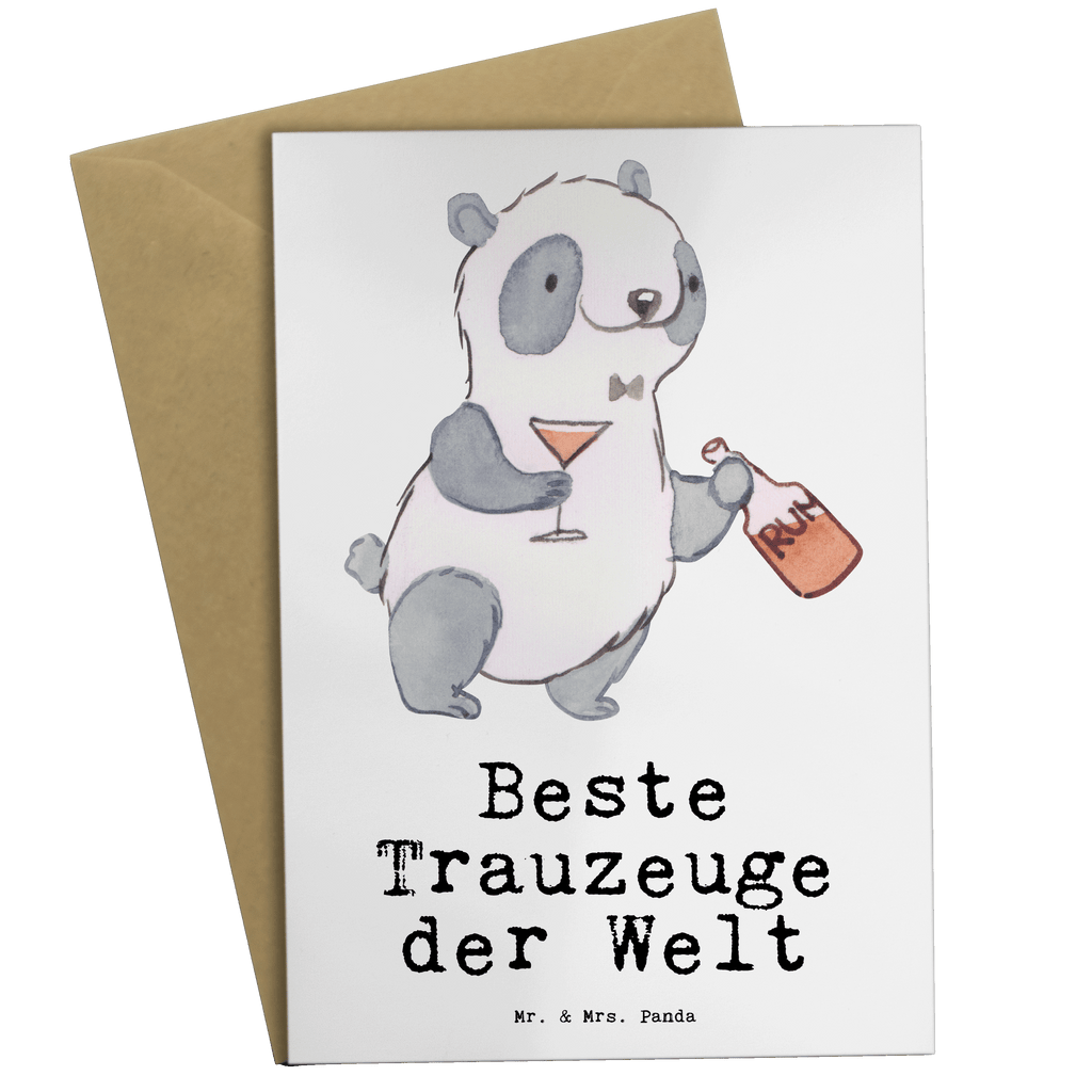 Grußkarte Panda Bester Trauzeuge der Welt Klappkarte, Einladungskarte, Glückwunschkarte, Hochzeitskarte, Geburtstagskarte, Karte, für, Dankeschön, Geschenk, Schenken, Geburtstag, Geburtstagsgeschenk, Geschenkidee, Danke, Bedanken, Mitbringsel, Freude machen, Geschenktipp, Trauzeugen, Trauzeuge, Trauhzeugen, Hochzeit, Heirat, JGA, Trauung, Kirche, Standesamt, Braut, Bräutigam