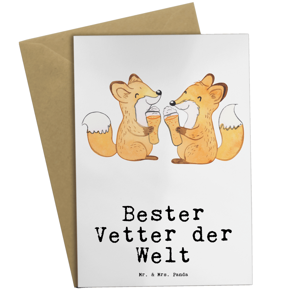 Grußkarte Fuchs Bester Vetter der Welt Klappkarte, Einladungskarte, Glückwunschkarte, Hochzeitskarte, Geburtstagskarte, Karte, für, Dankeschön, Geschenk, Schenken, Geburtstag, Geburtstagsgeschenk, Geschenkidee, Danke, Bedanken, Mitbringsel, Freude machen, Geschenktipp, Vetter, Cousin, Kousin, Sohn von Onkel, Sohn von Tante, Familie, Verwandtschaft, Cousine