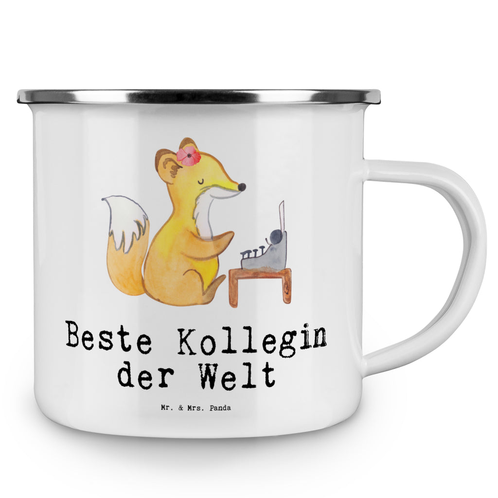 Camping Emaille Tasse Fuchs Beste Kollegin der Welt Campingtasse, Trinkbecher, Metalltasse, Outdoor Tasse, Emaille Trinkbecher, Blechtasse Outdoor, Emaille Campingbecher, Edelstahl Trinkbecher, Metalltasse für Camping, Kaffee Blechtasse, Camping Tasse Metall, für, Dankeschön, Geschenk, Schenken, Geburtstag, Geburtstagsgeschenk, Geschenkidee, Danke, Bedanken, Mitbringsel, Freude machen, Geschenktipp, Arbeitskollegin, Kollegin, Freundin, Büro, Abschiedsgeschenk, Ruhestand, Arbeit, Mitarbeiterin, Berufsgenossin, Beruf